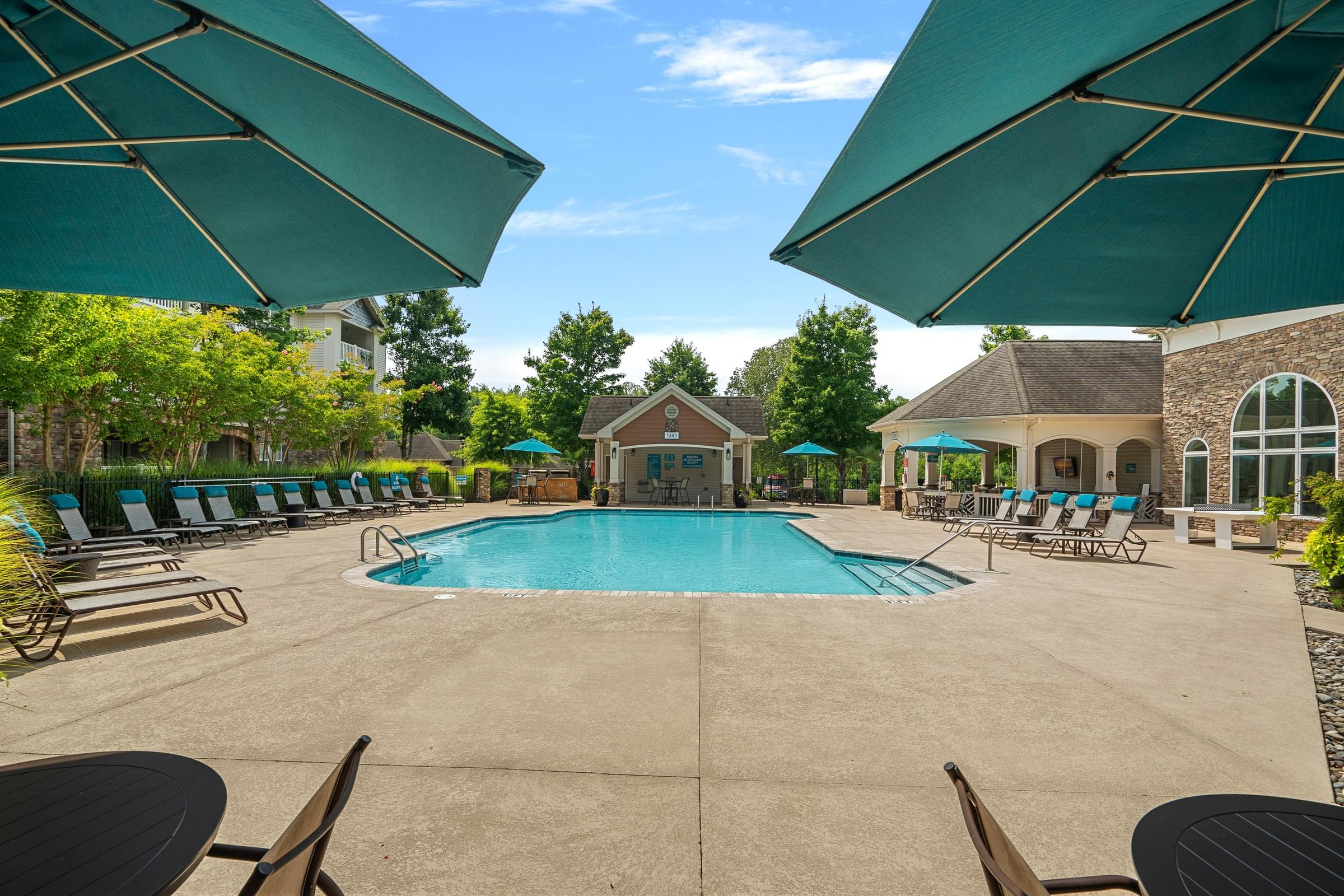 take a dip in our resort style swimming pool