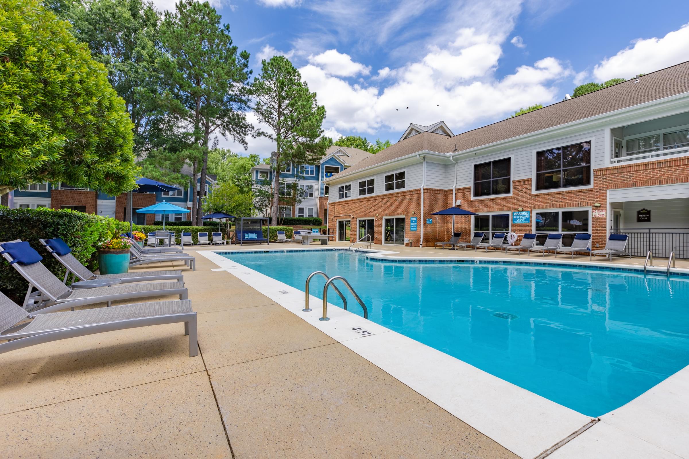 our apartments at the district feature a swimming pool