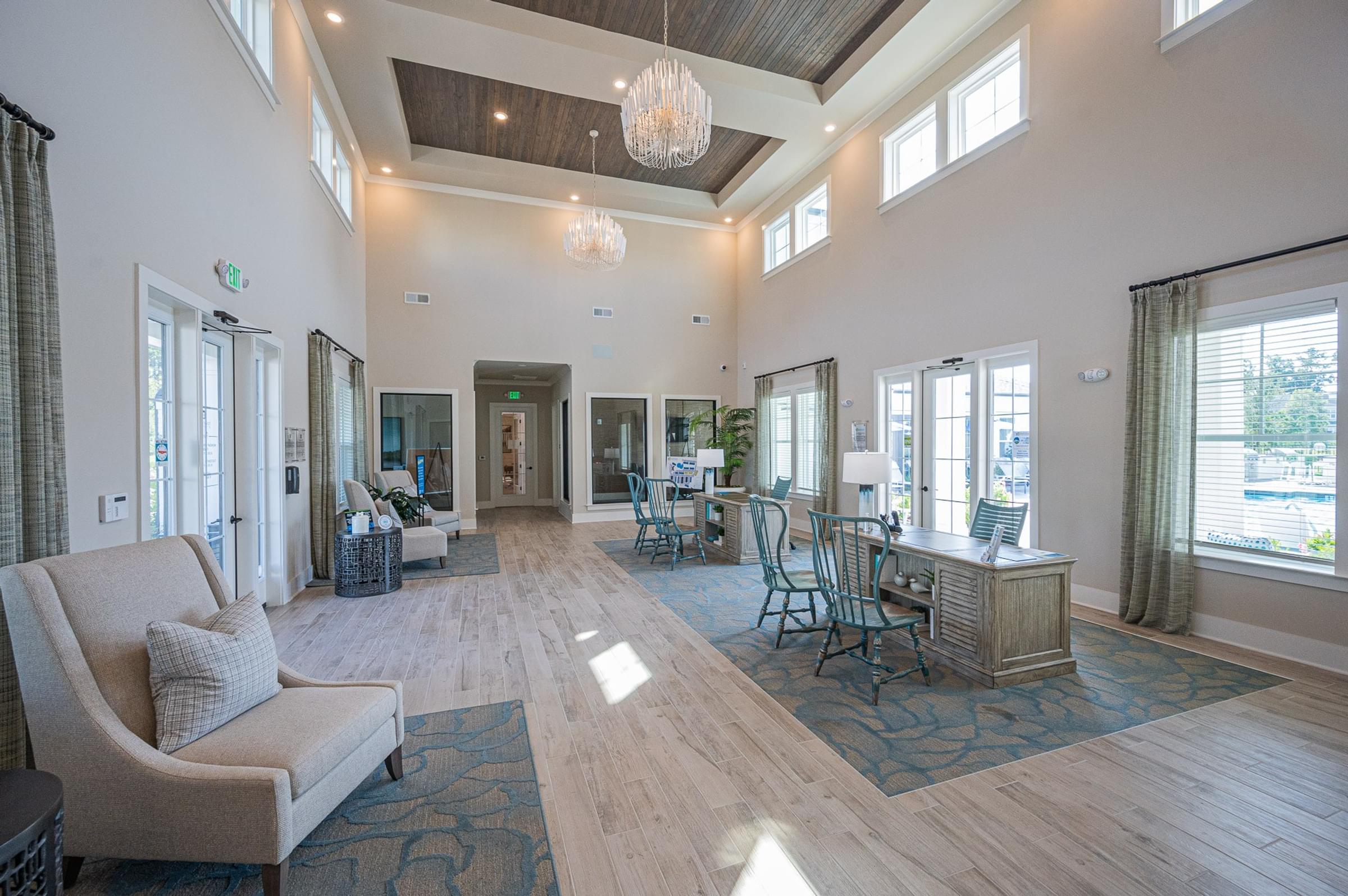 Spacious Coastal Inspired Clubhouse