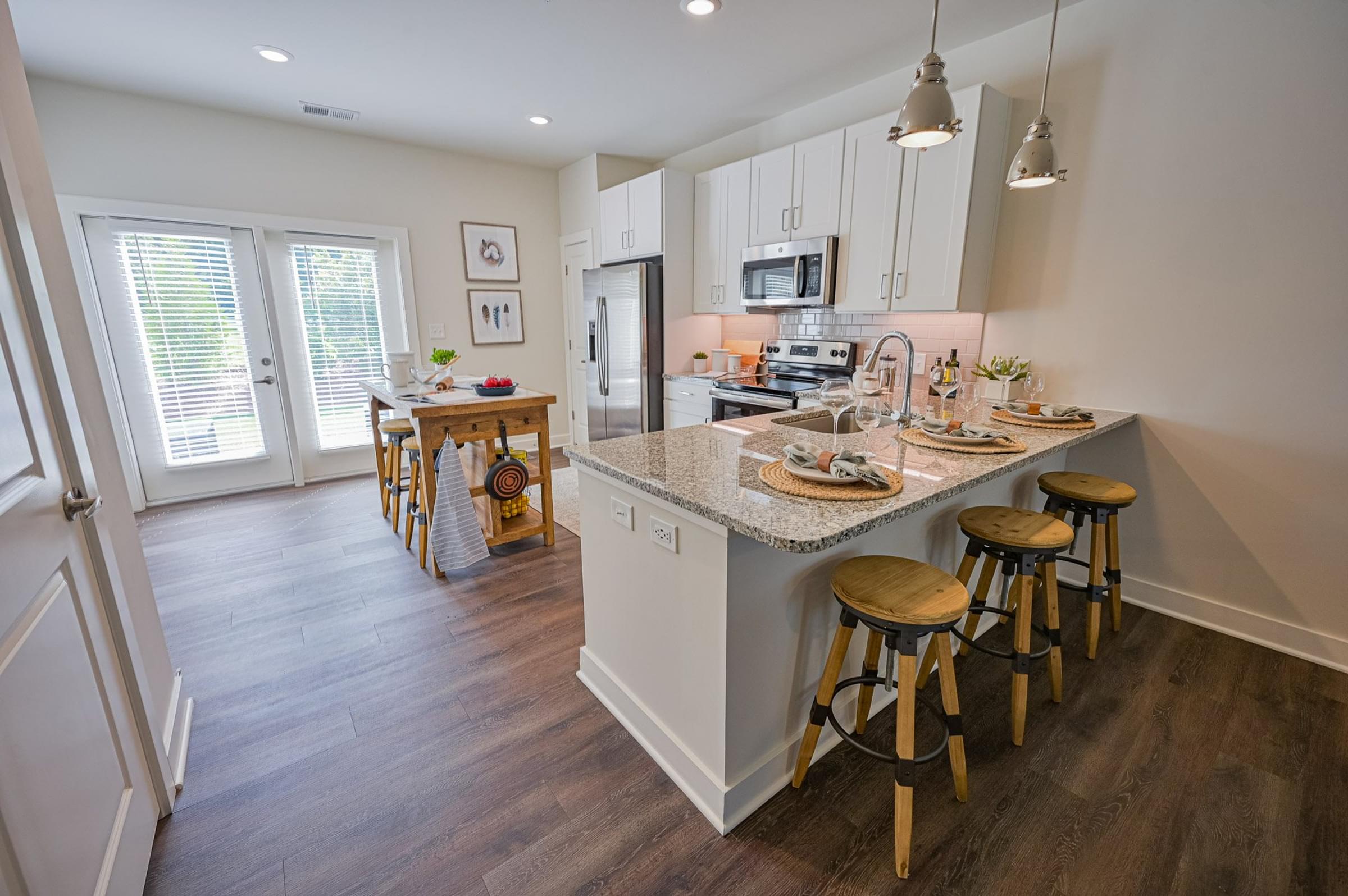 Granite Countertops And Stainless Steel Appliances