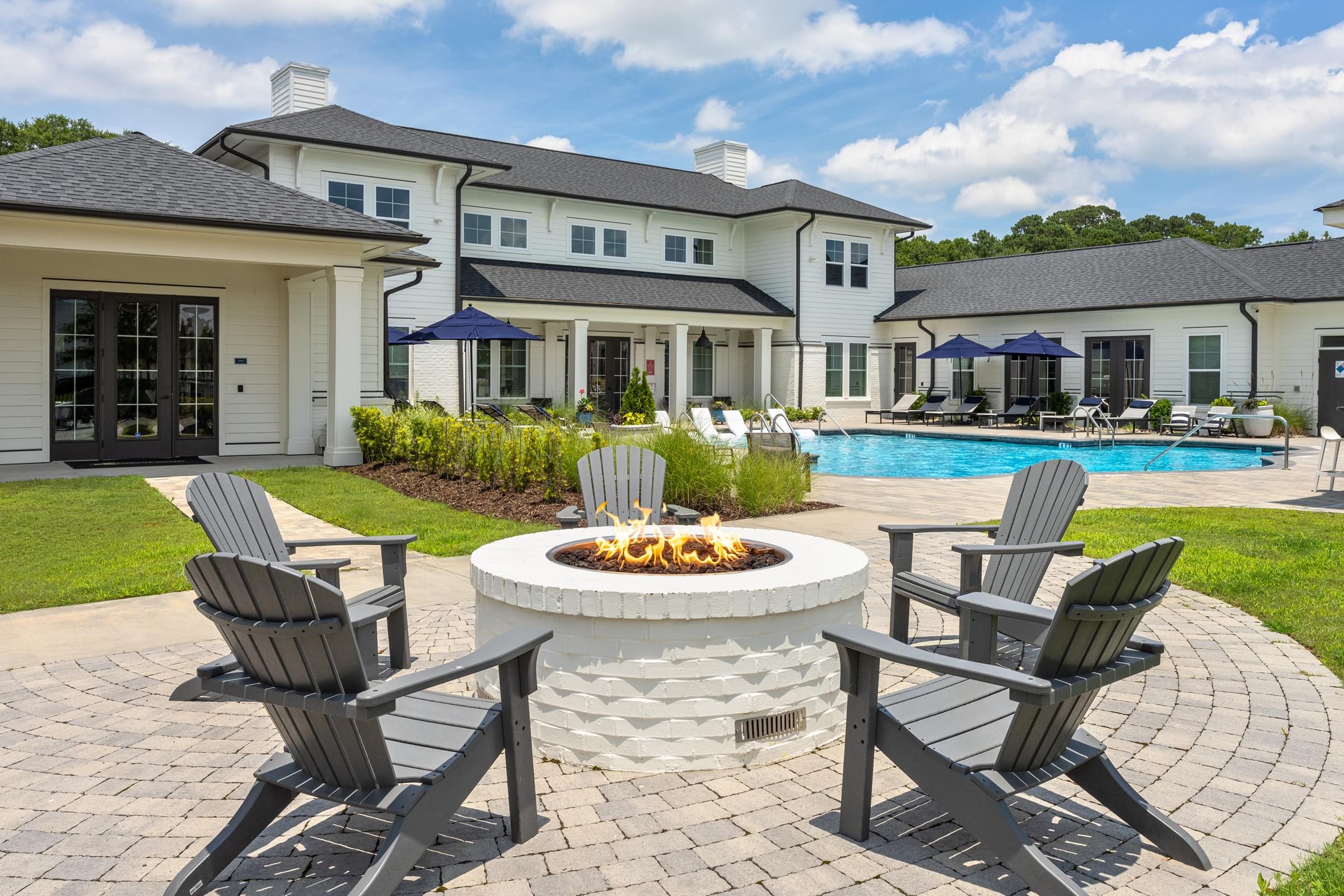 Cozy Fireside Lounge with Covered Pavilion and Grills
