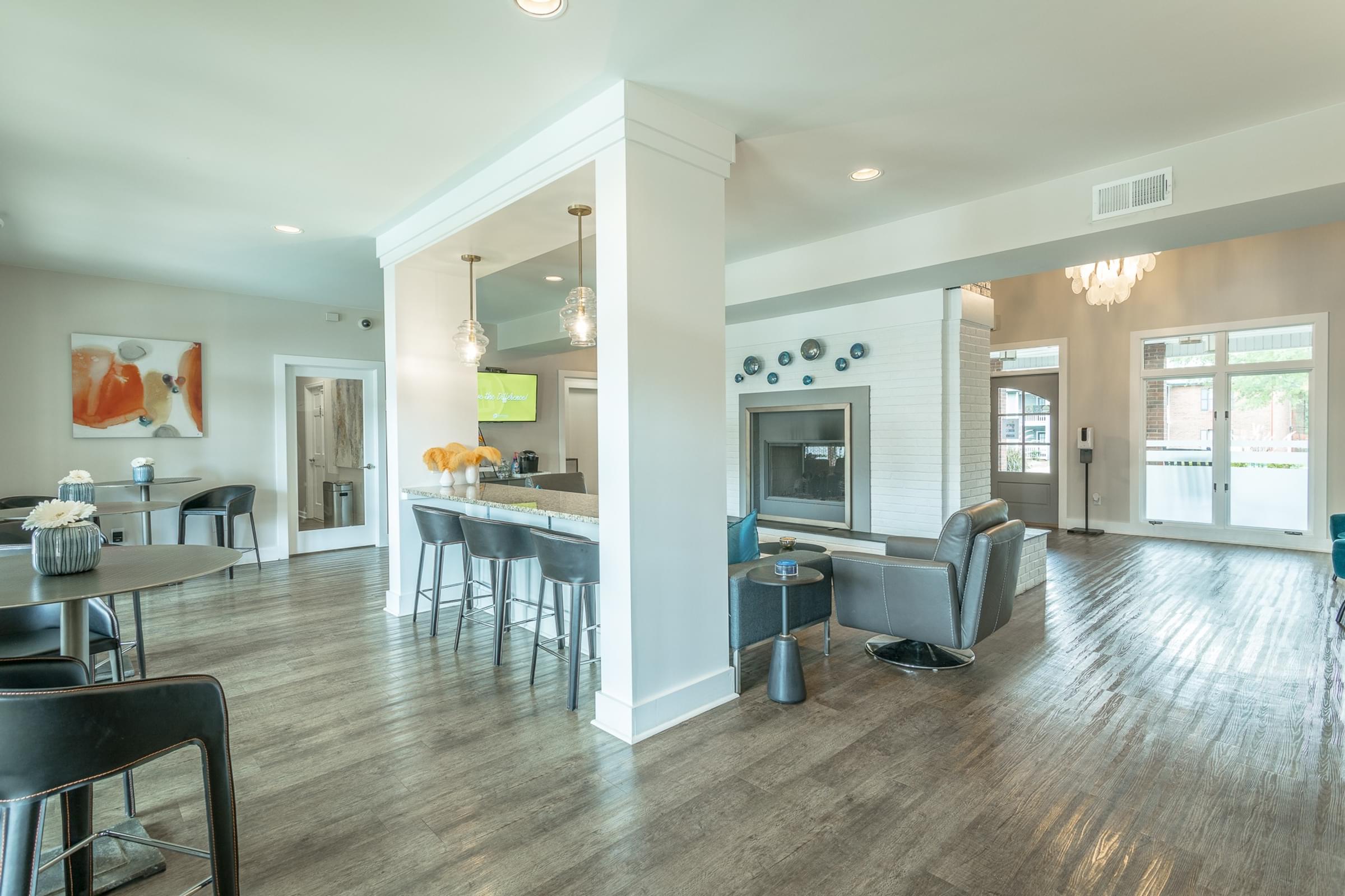 Clubhouse at Hawthorne at the Ridge in Madison, AL Clubhouse at Hawthorne at the Ridge in Madison, AL