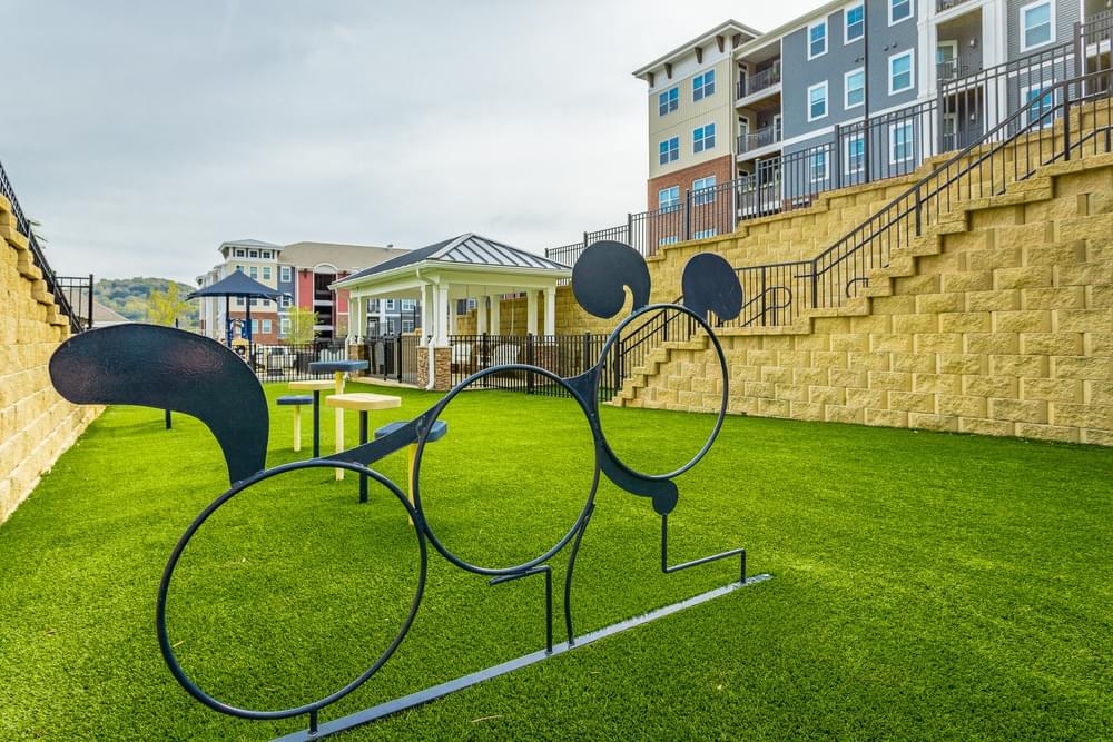 Leash-Free Bark Park at Hawthorne at the W in Chattanooga, TN
