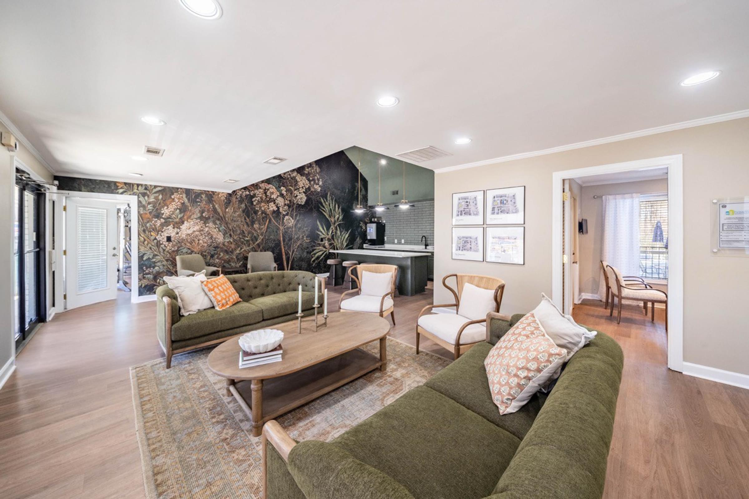 On-Site Clubhouse, Cyber Café and Lounge with Starbucks Coffee Bar