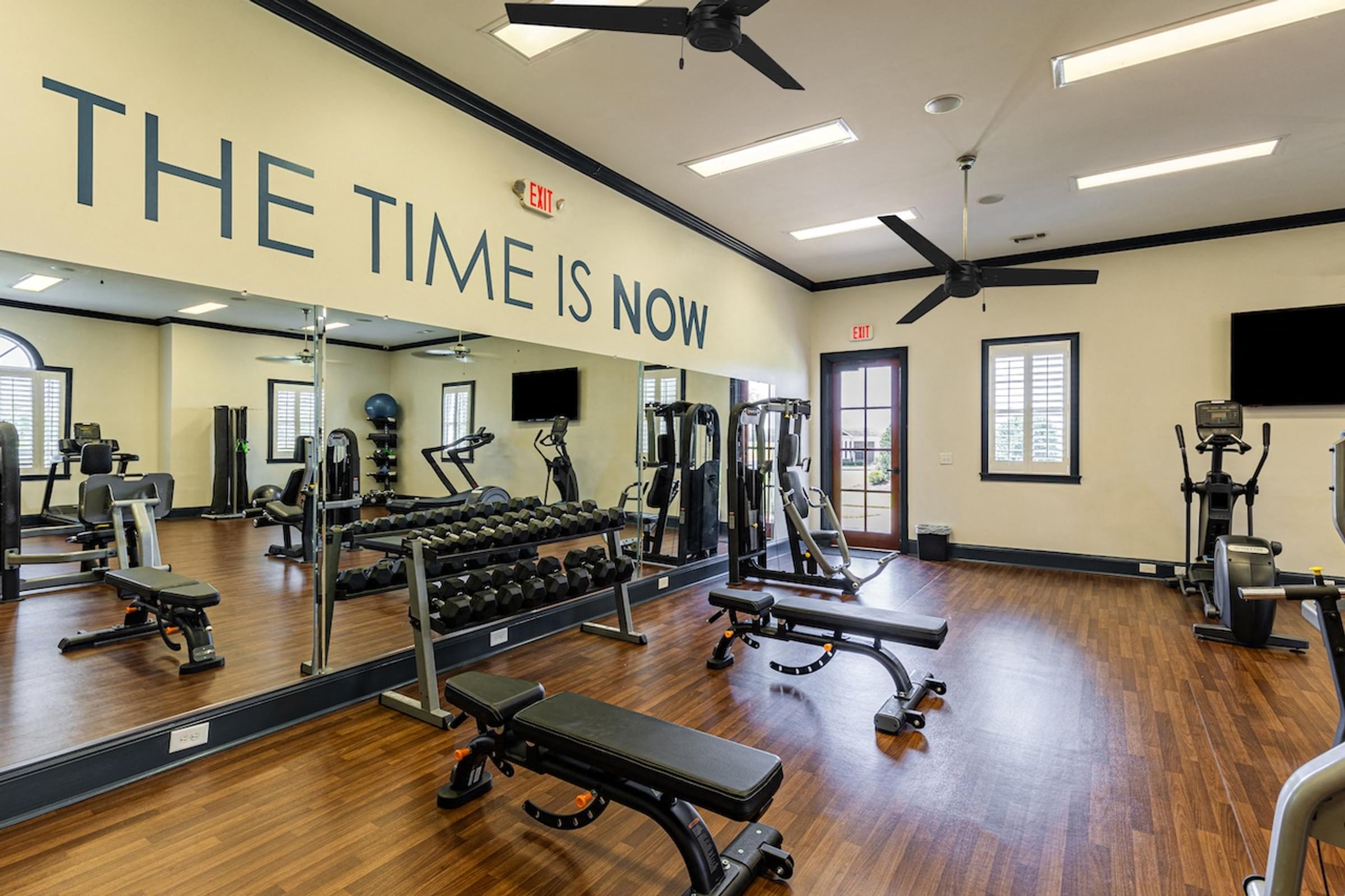 State-of-the-Art Fitness Center with Cardio and Strength Equipment