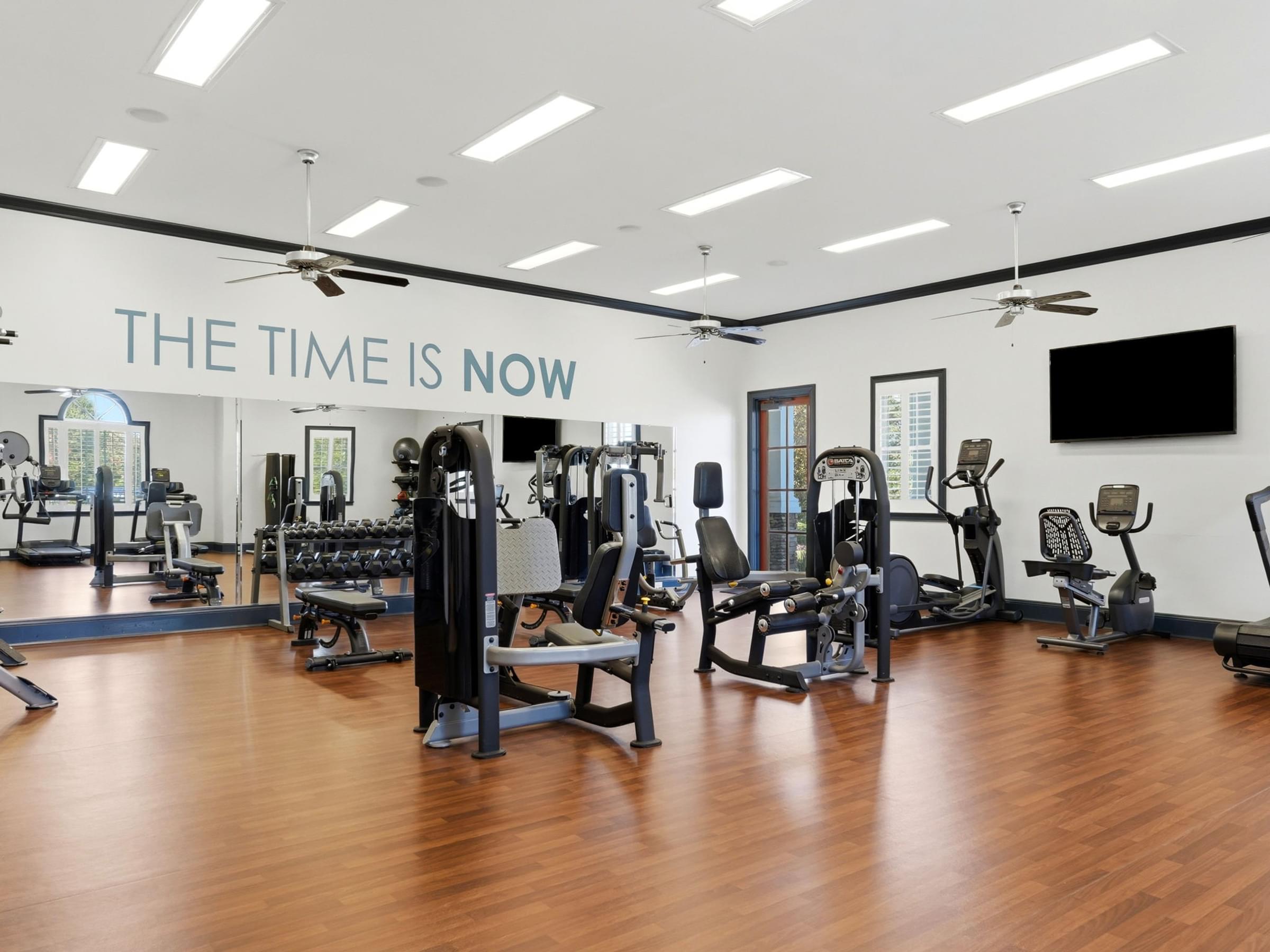 State-of-the-Art Fitness Center with Cardio and Strength Equipment