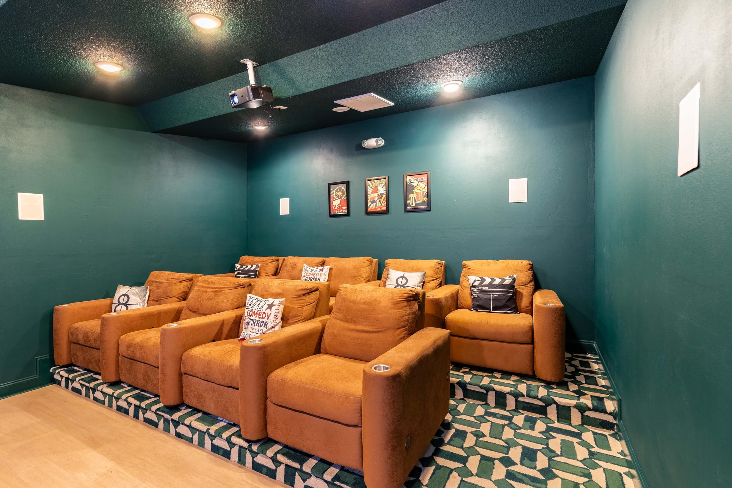 Resident Clubhouse with Modern Media Room