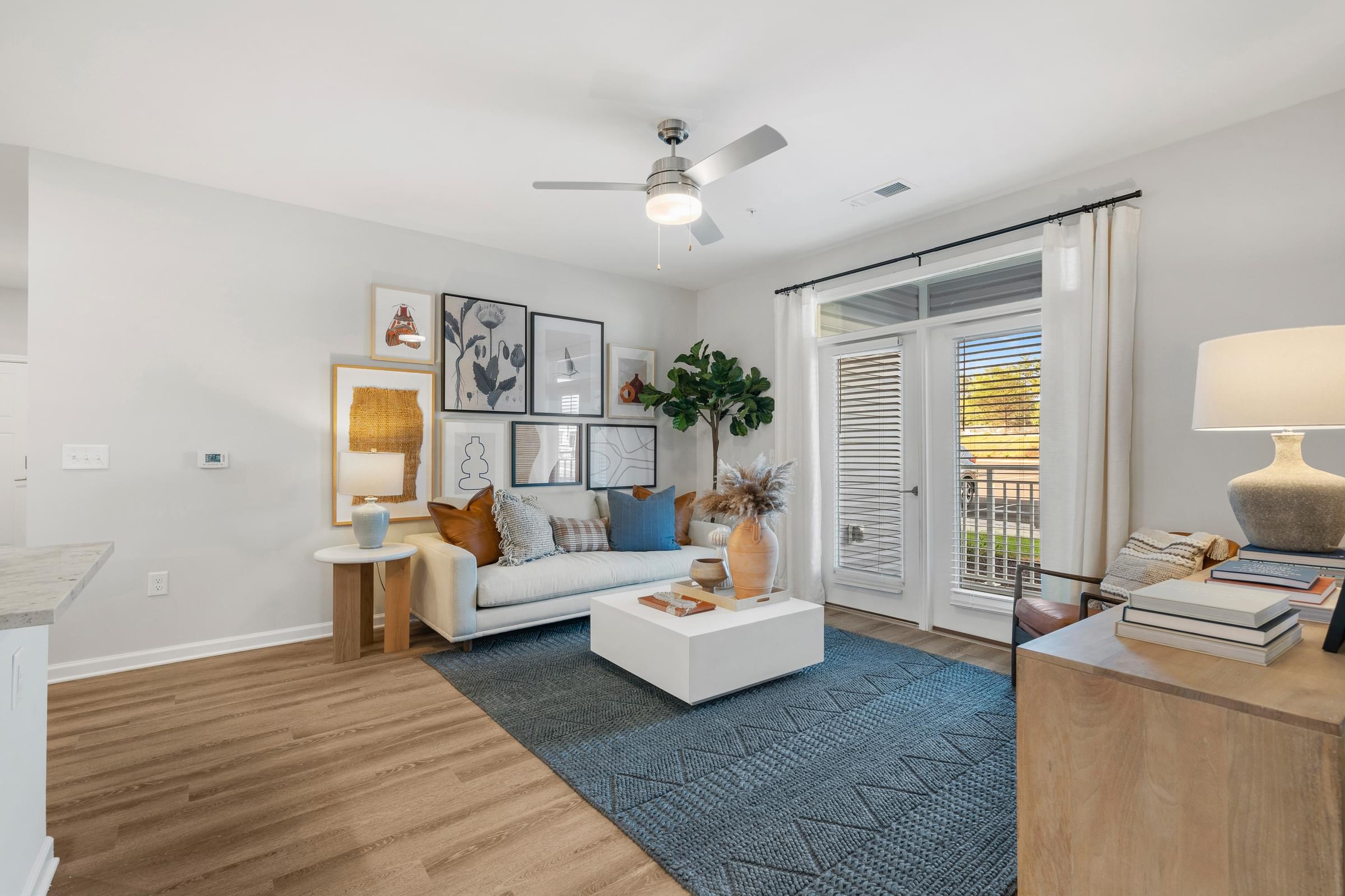 Open-Concept Floor Plans. with 9-Foot Ceilings