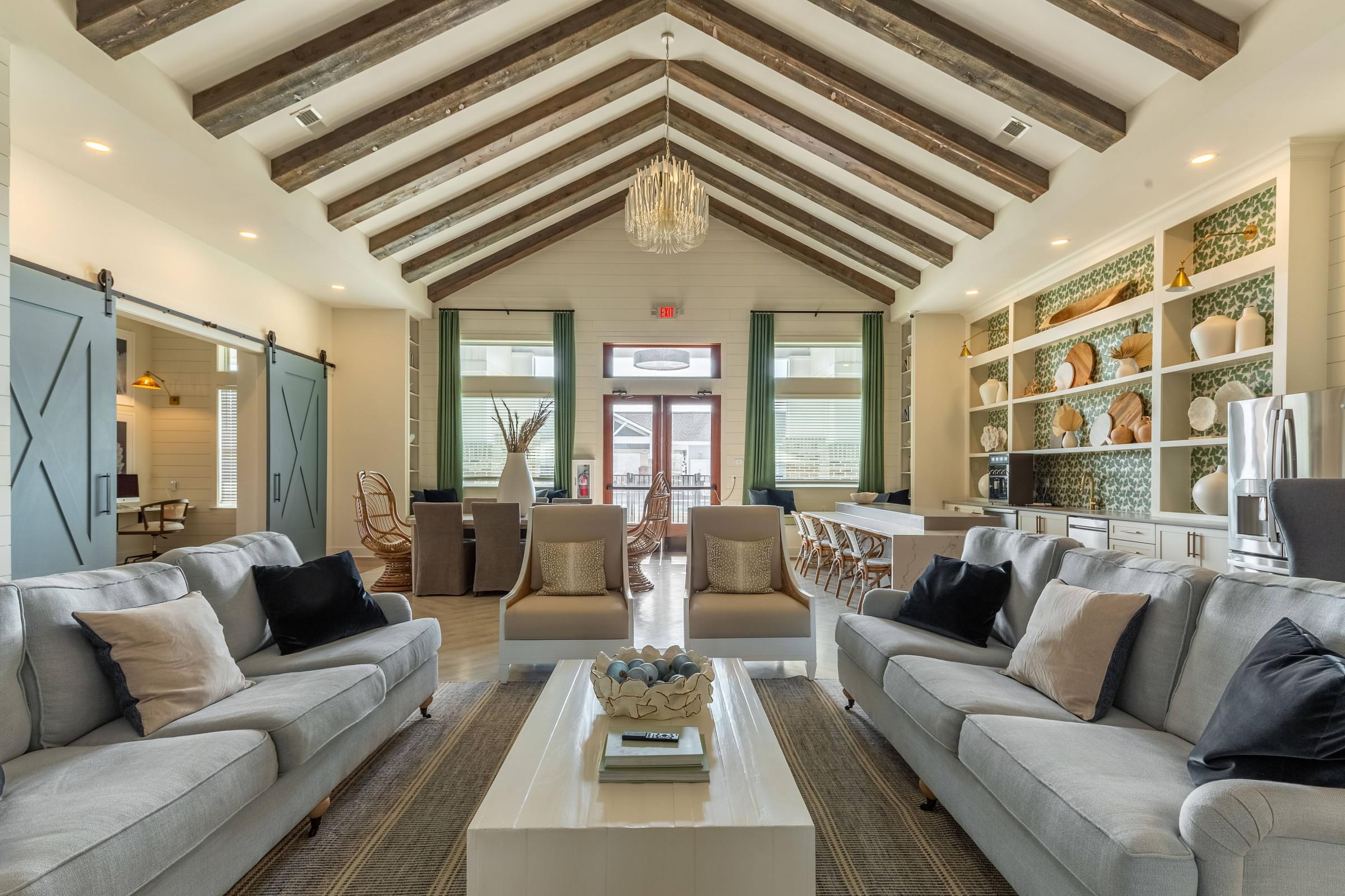 Luxury Clubhouse And Resident Lounge