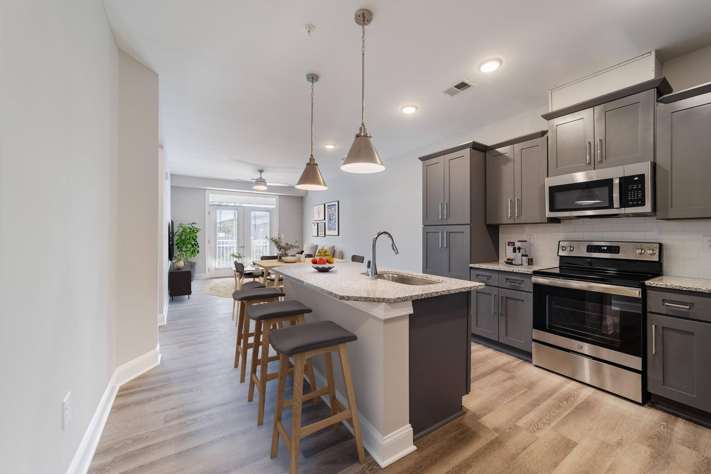 Alternative Gray Cabinet Coloring Scheme in our Modern Kitchens