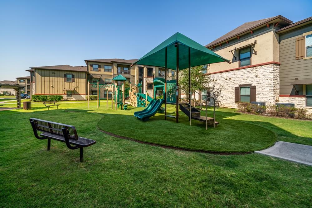 our apartments have a playground and a play area for kids