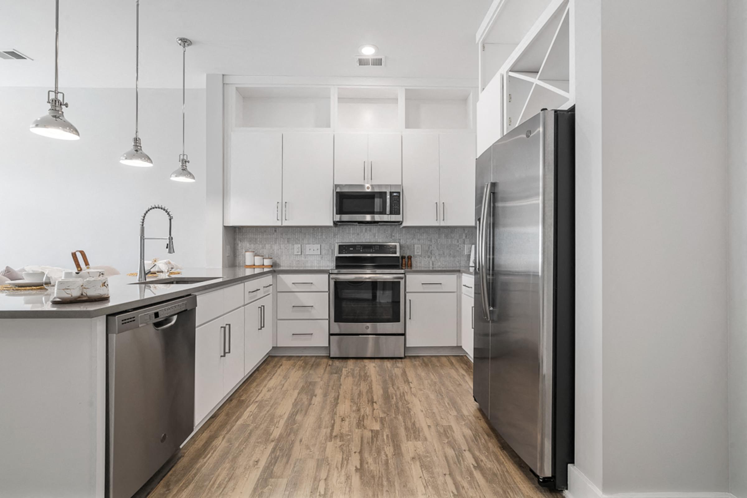 Designer kitchen hawthorne at friendly apartments greensboro NC