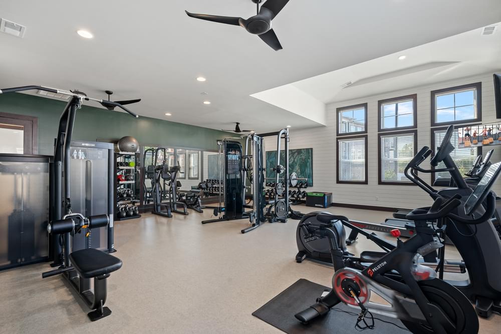 the gym at the shadow creek affordable housing complex in murfreesboro tn