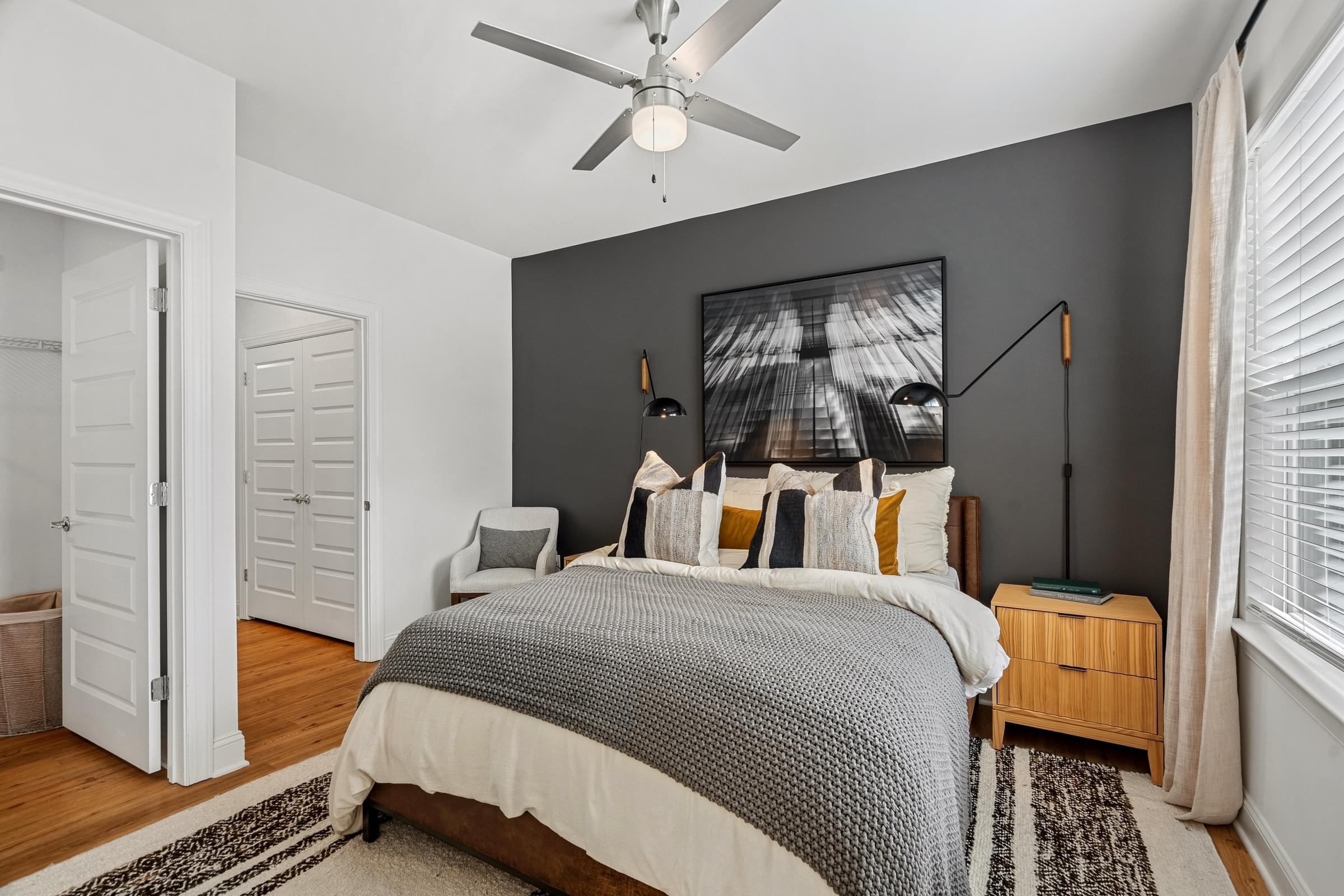 Ceiling Fans in All Bedrooms