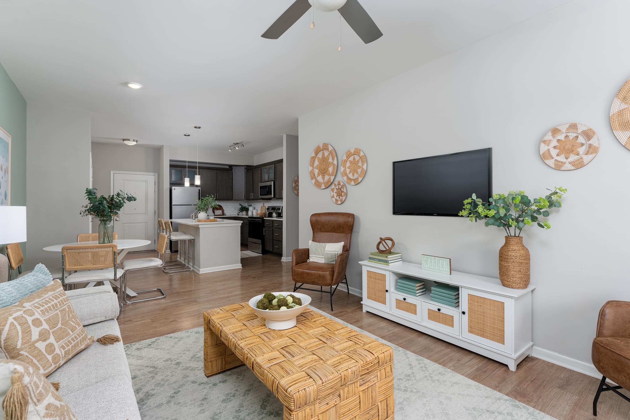 Open Concept Floor Plans with 9-Foot Ceilings