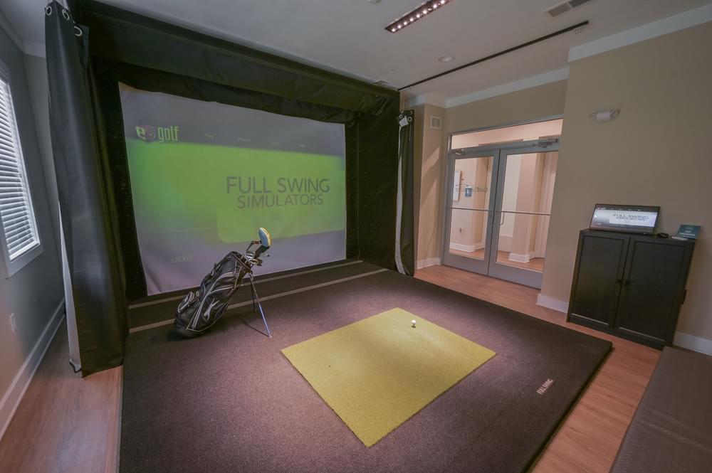 Golf Simulator Virtual Tour apartment interior
