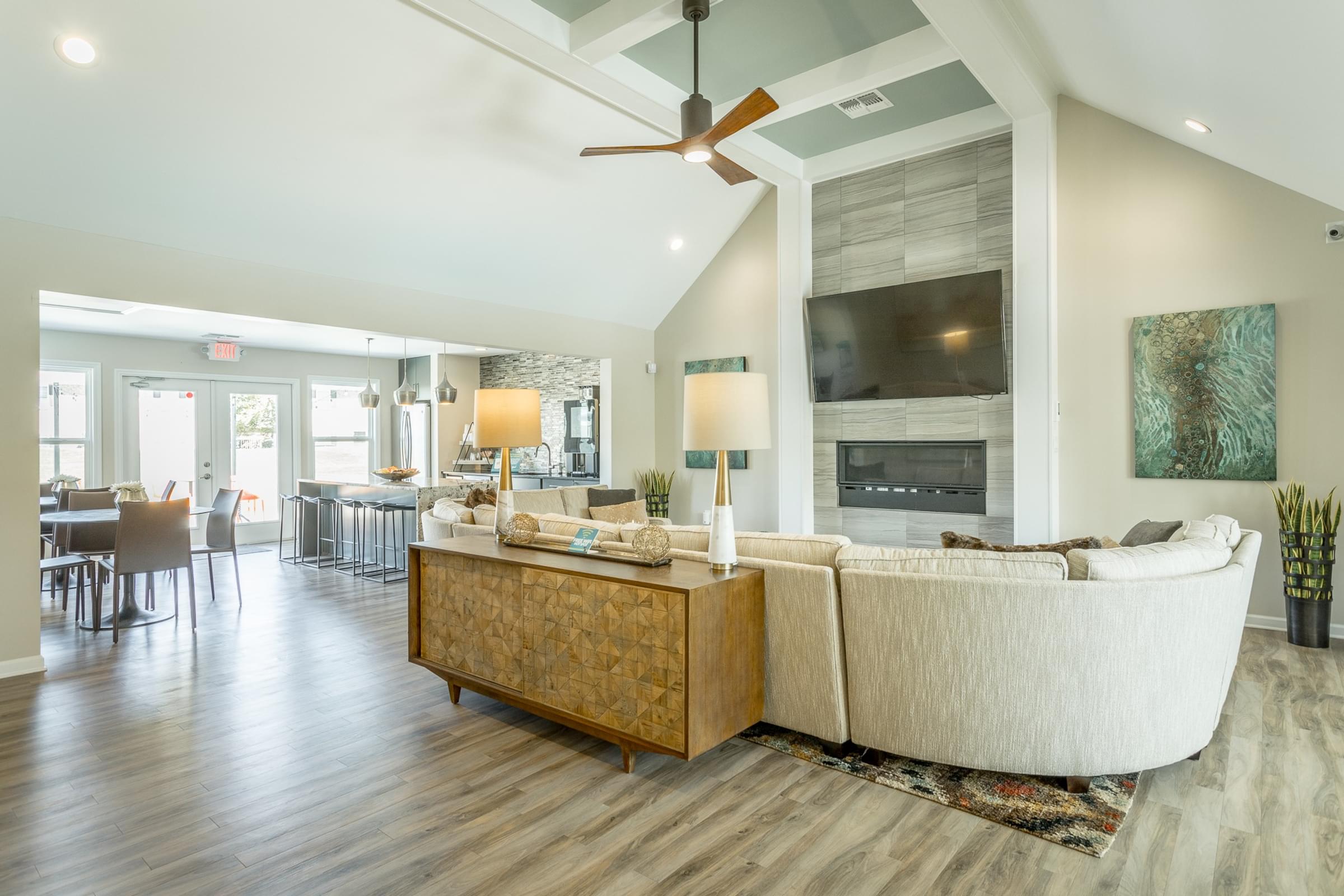 Resident Lounge at Hawthorne at Lily Flagg in Huntsville, AL