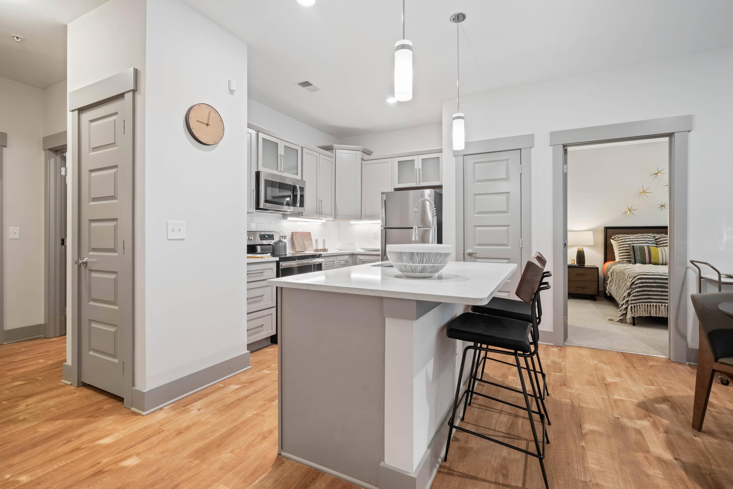 Two Custom Kitchen Finish Packages Available