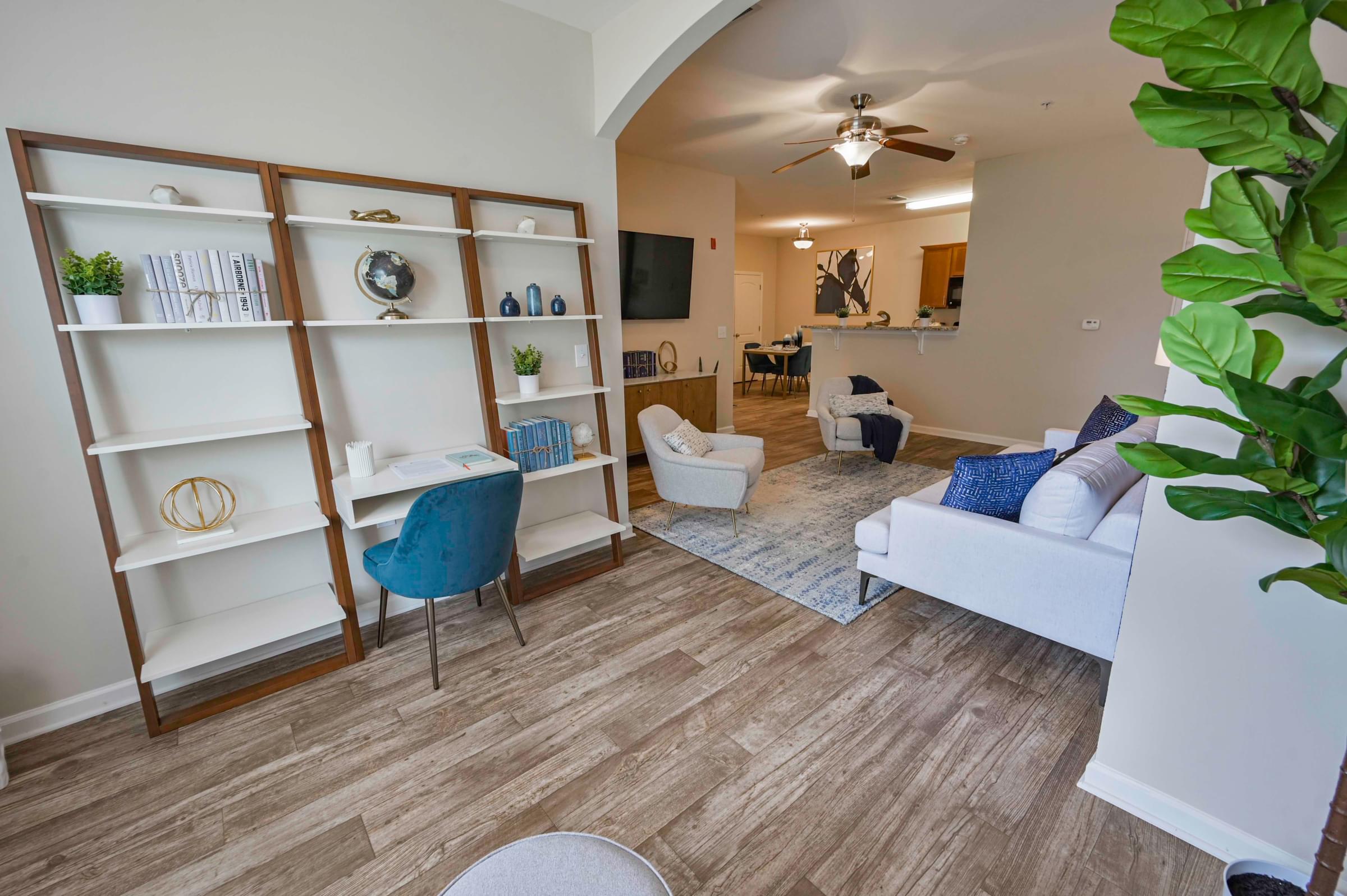 Spacious Living Area with Lots of Natural Light
