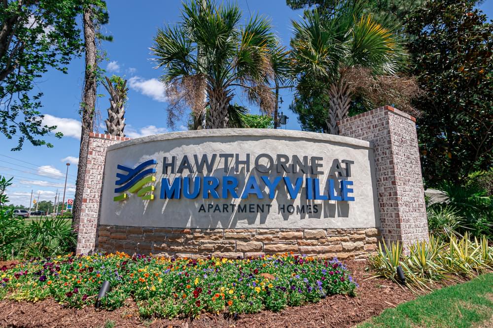 Hawthorne at Murrayville Exterior Signage