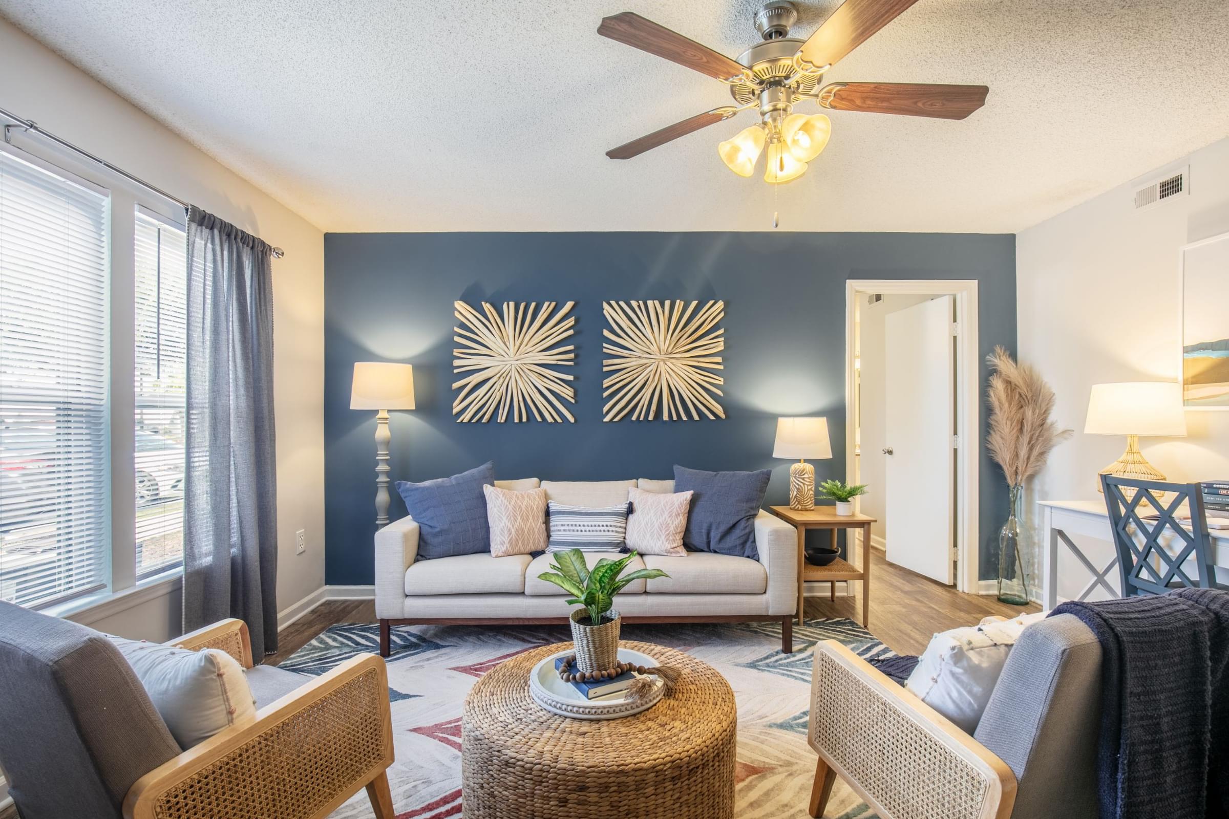 Spacious 1- and 2- Bedroom Floorplans