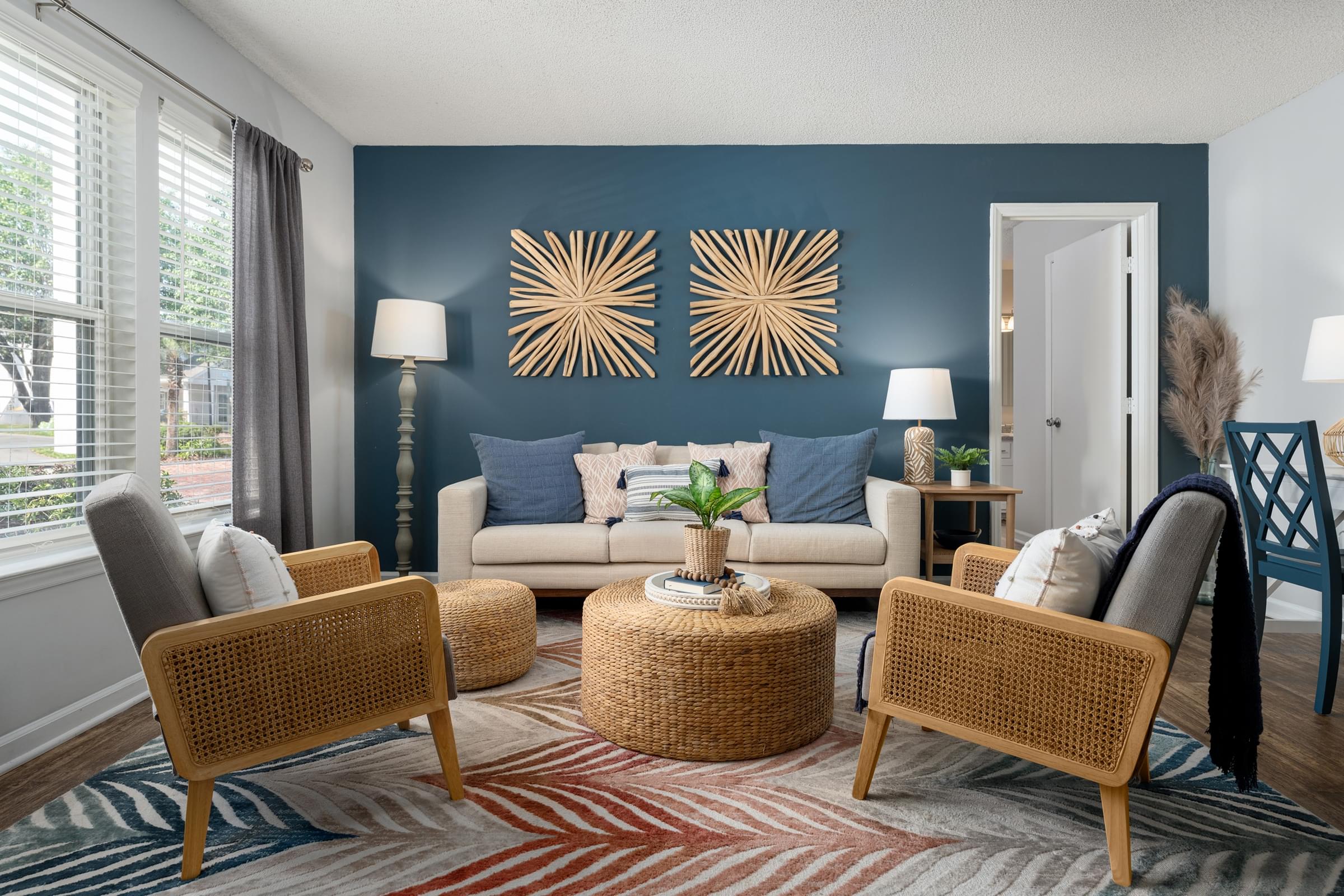 High Vaulted Ceilings, Ceiling Fans, and Wood Vinyl Flooring*