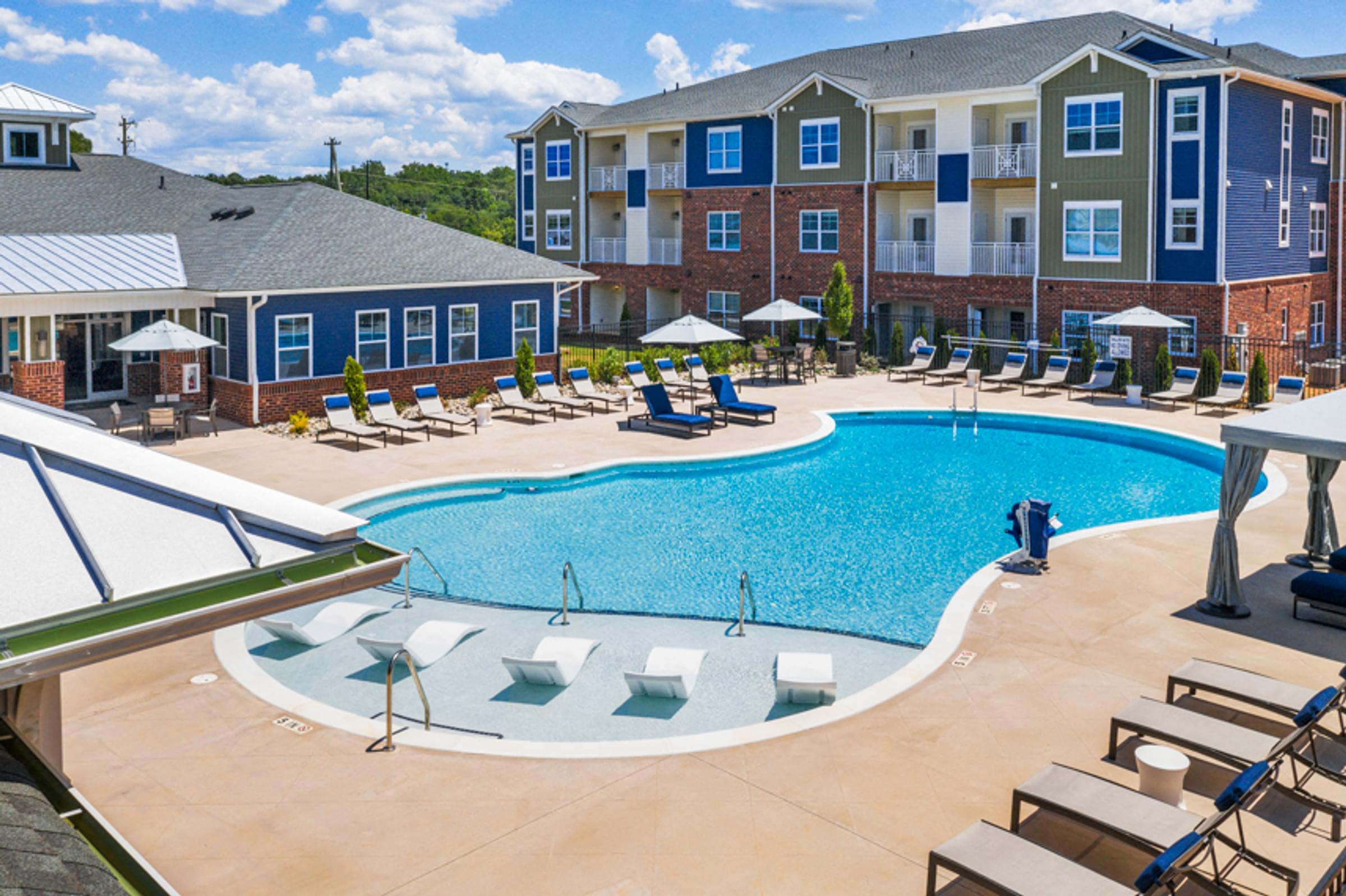 Resort Style Swimming Pool at Hawthorne at Simpsonville