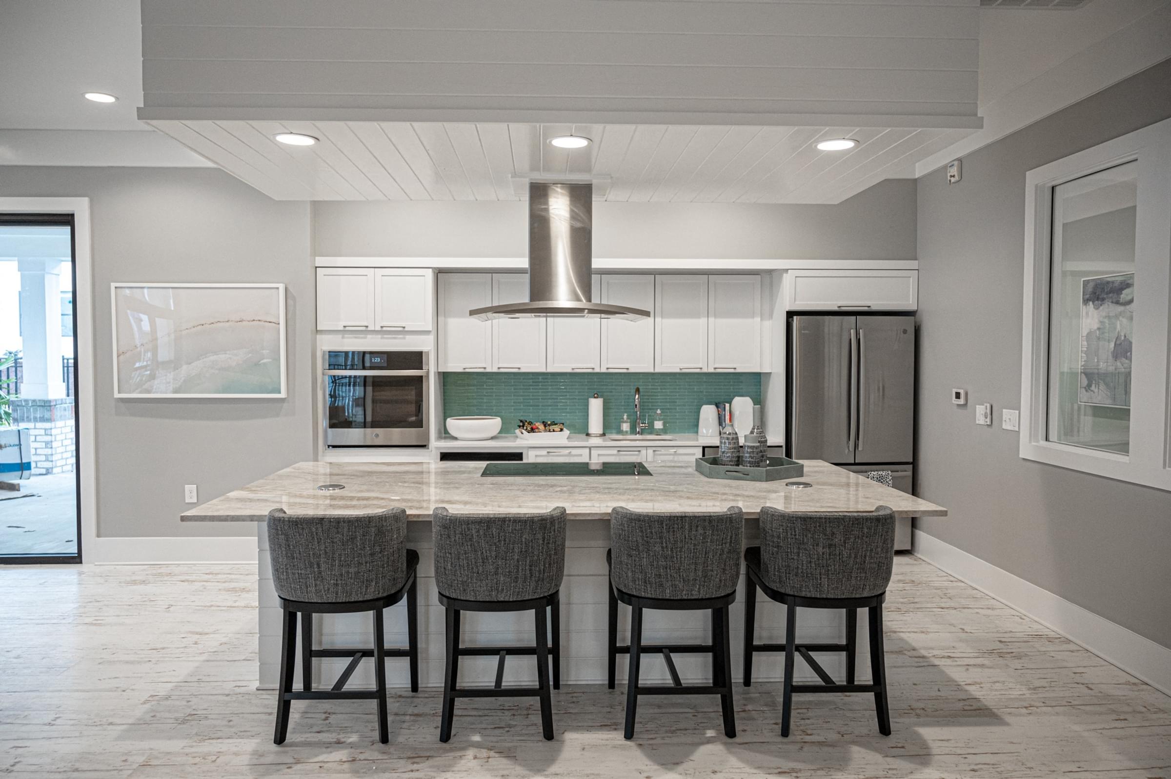 Hawthorne at Smith Creek Clubhouse Kitchen Hawthorne at Smith Creek Clubhouse Kitchen