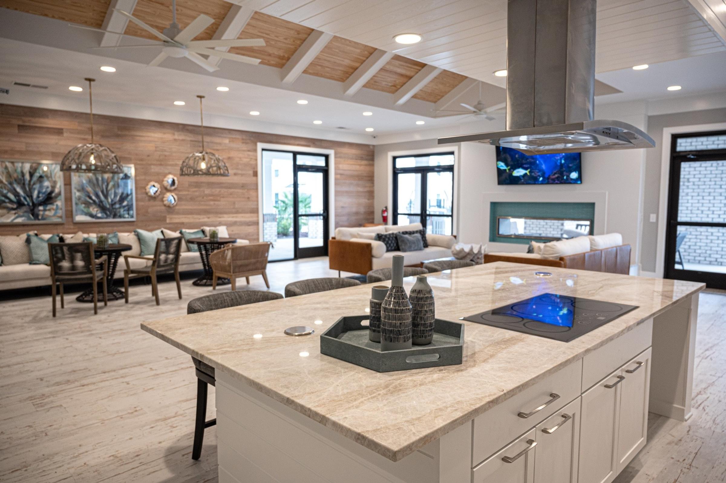 Luxury Clubhouse And Resident Lounge