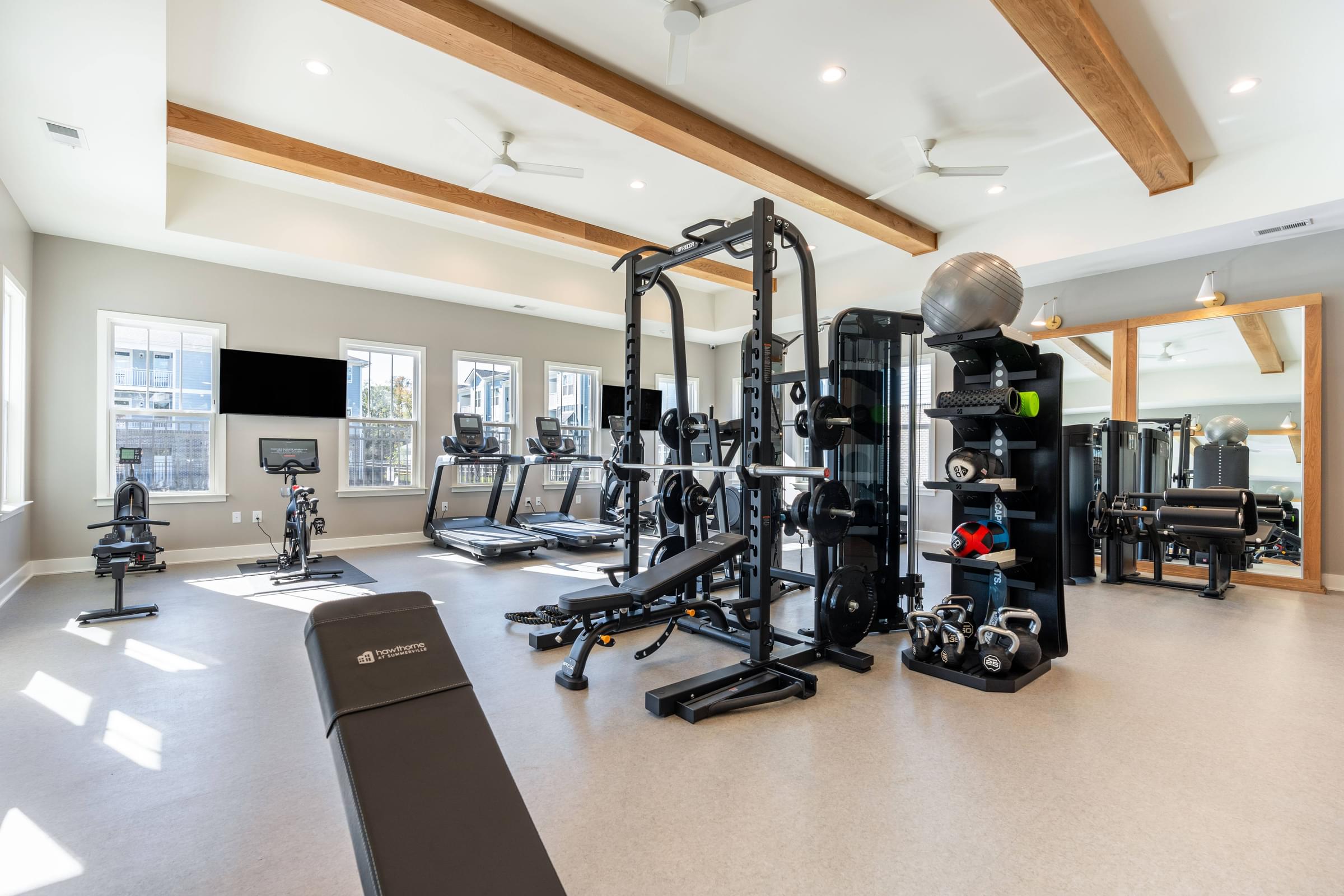 24-Hour Expansive Fitness Center