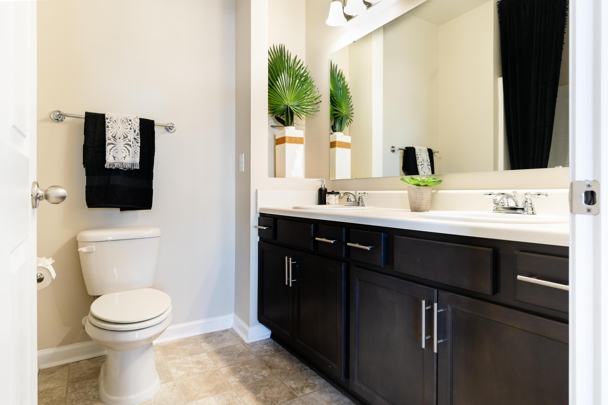 Double Vanity Bathroom with Ample Storage