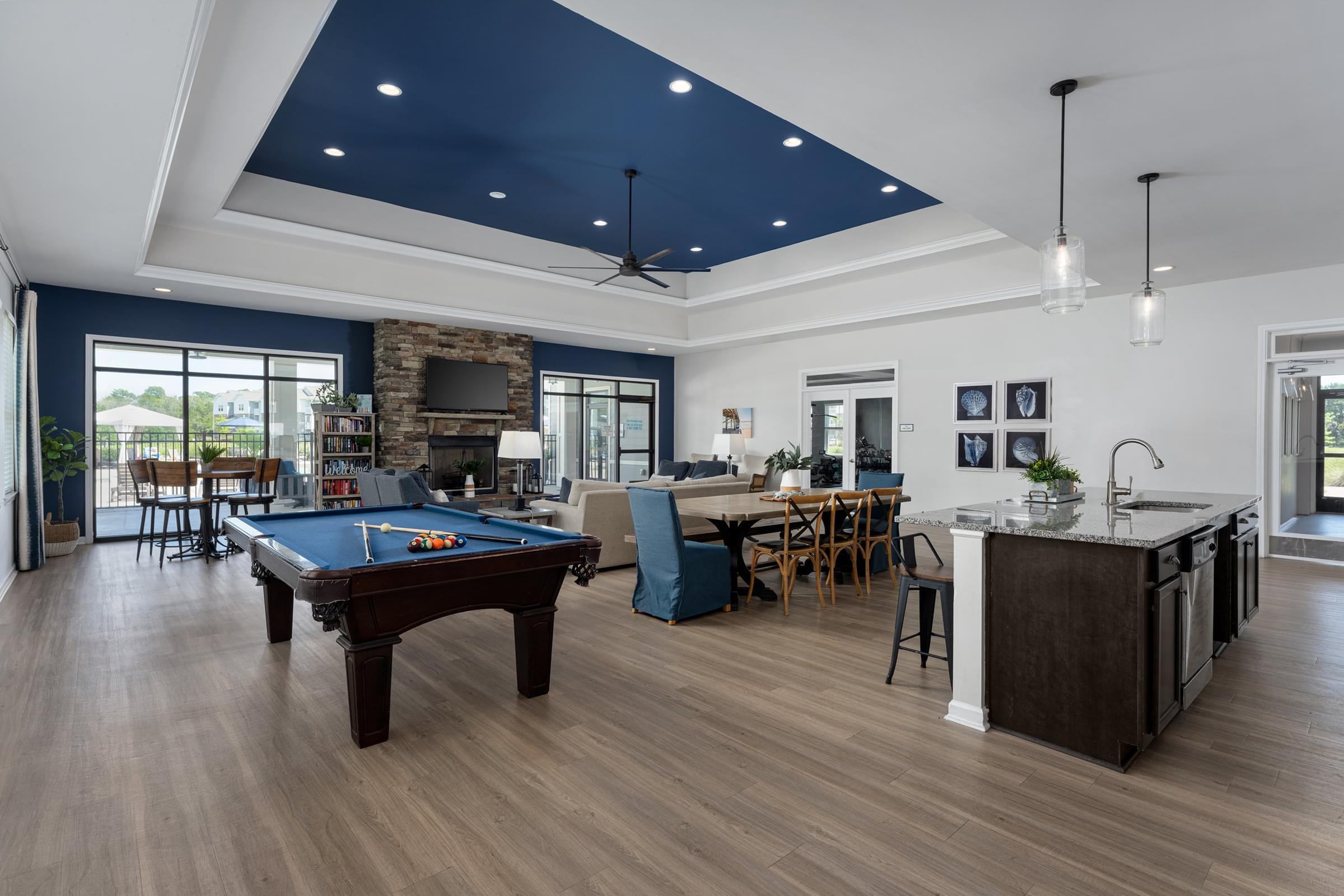 Clubhouse with Billiard/ Entertainment Space