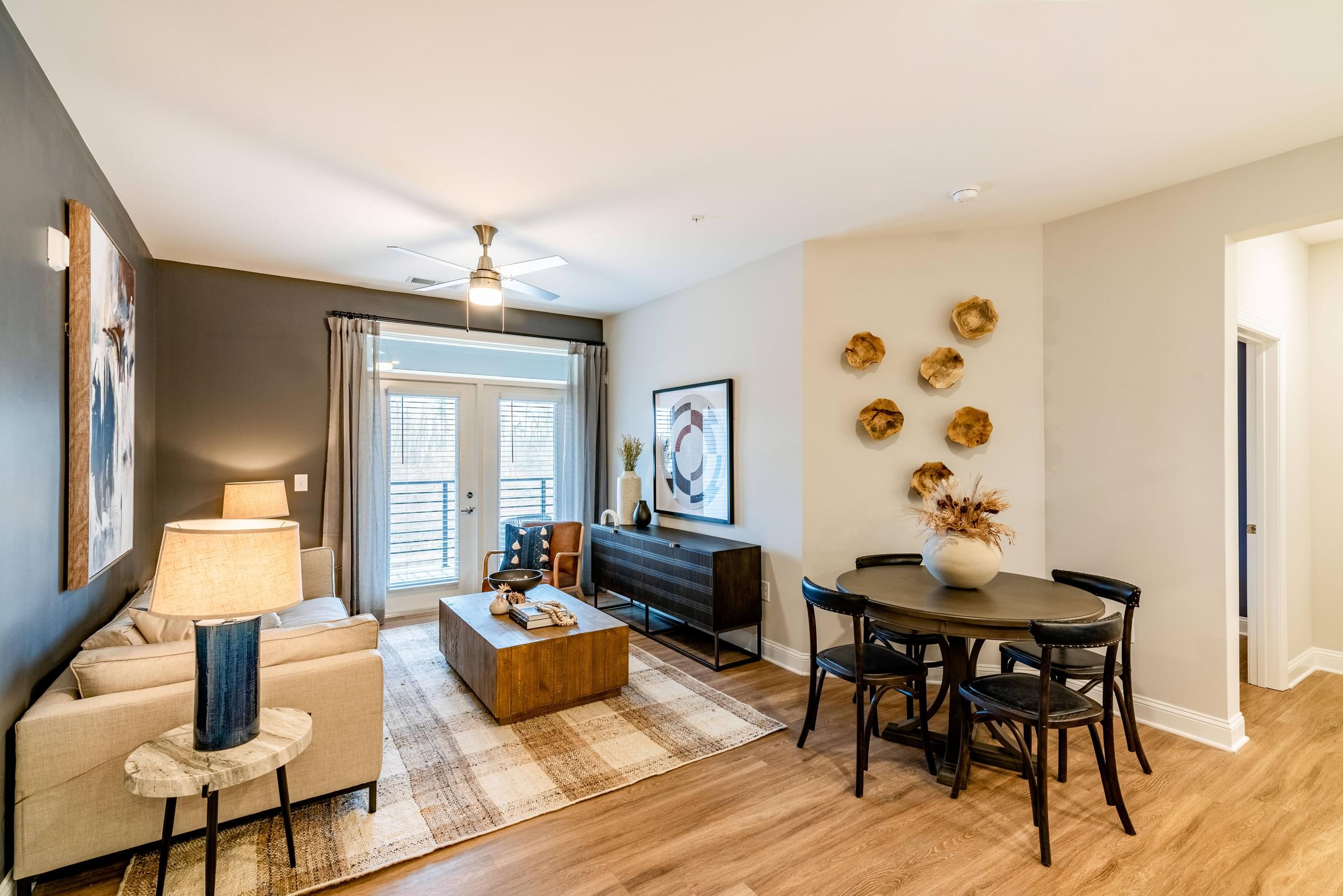 Open-Concept Floor Plans With Luxury Plank Style Flooring and 9-Foot Ceilings