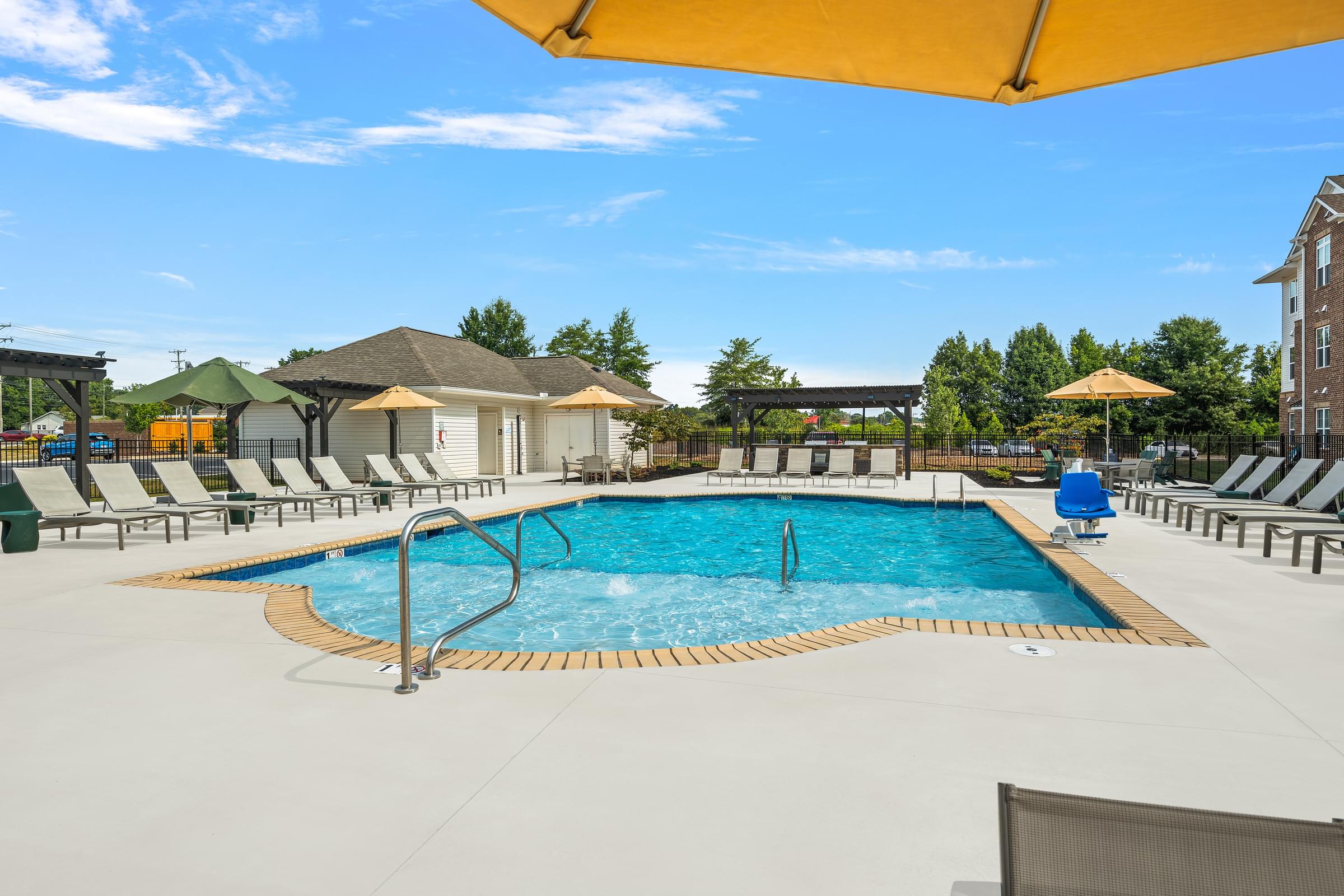 Take a Dip in our Resort Style Saltwater Swimming Pool
