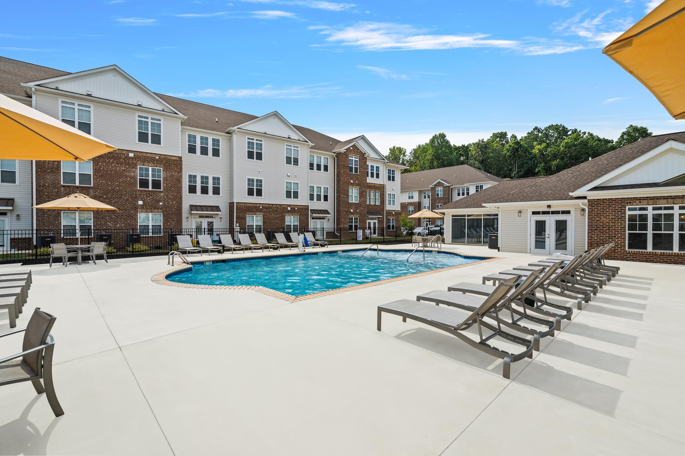 Saltwater Swimming Pool With Expansive Sundeck