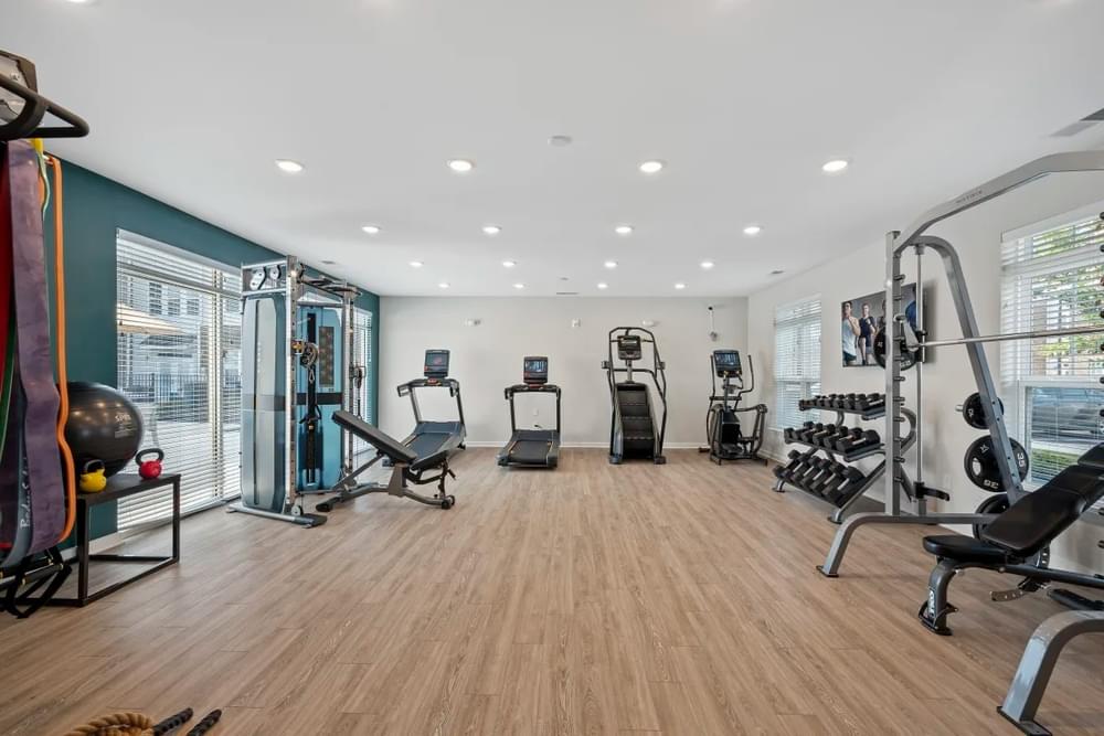 Fitness Center apartment interior
