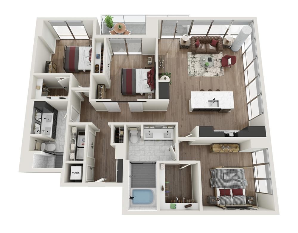 3 Bedroom