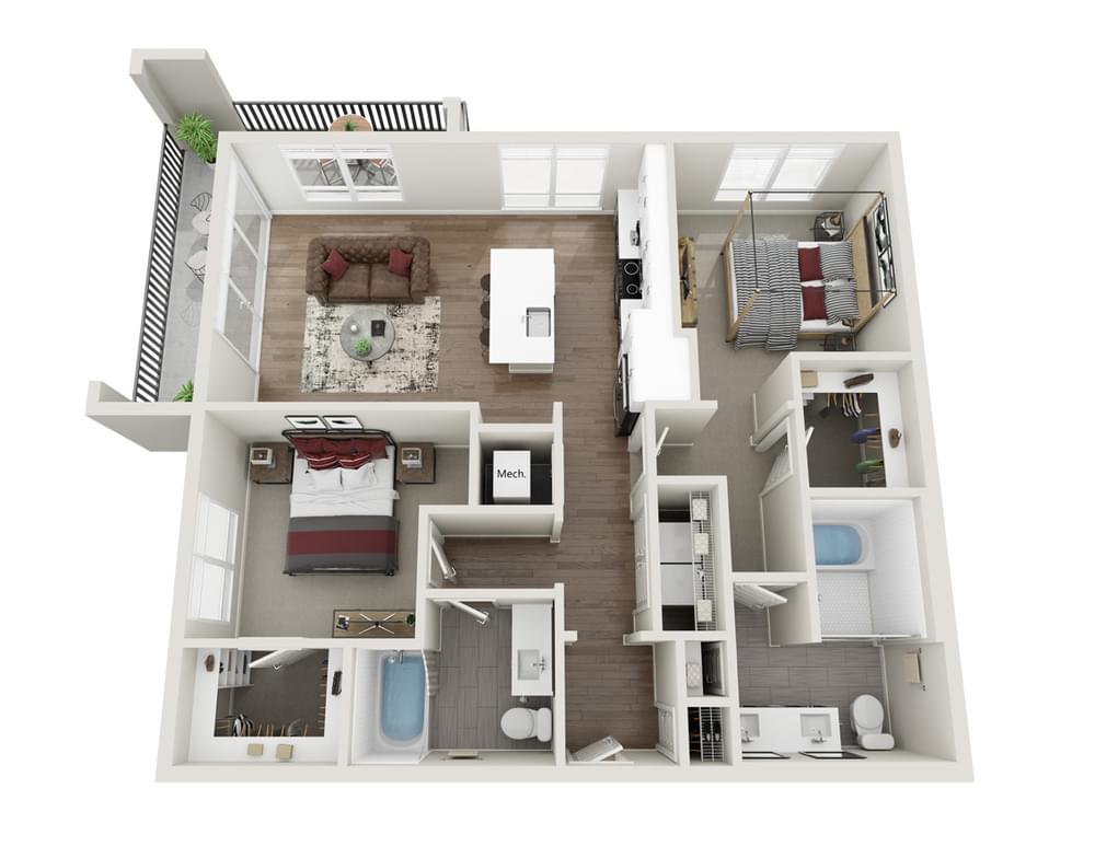2 Bedroom
