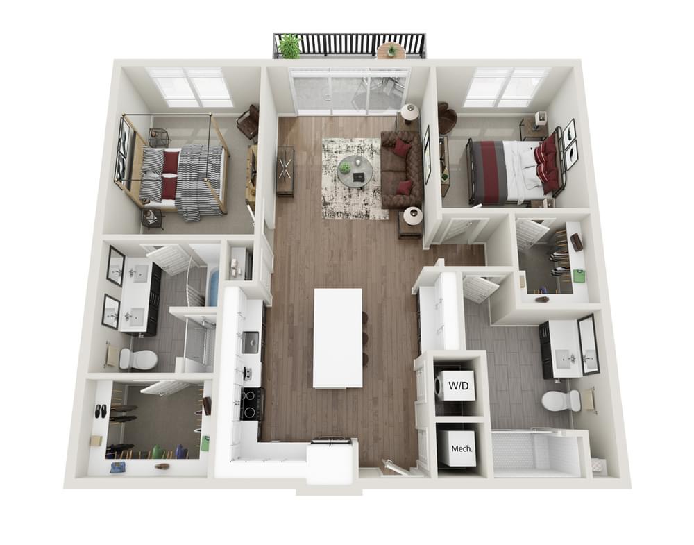 2 Bedroom