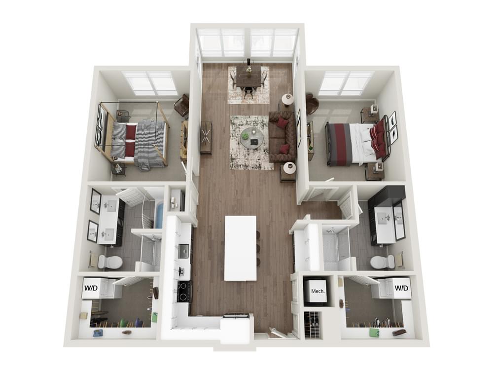2 Bedroom