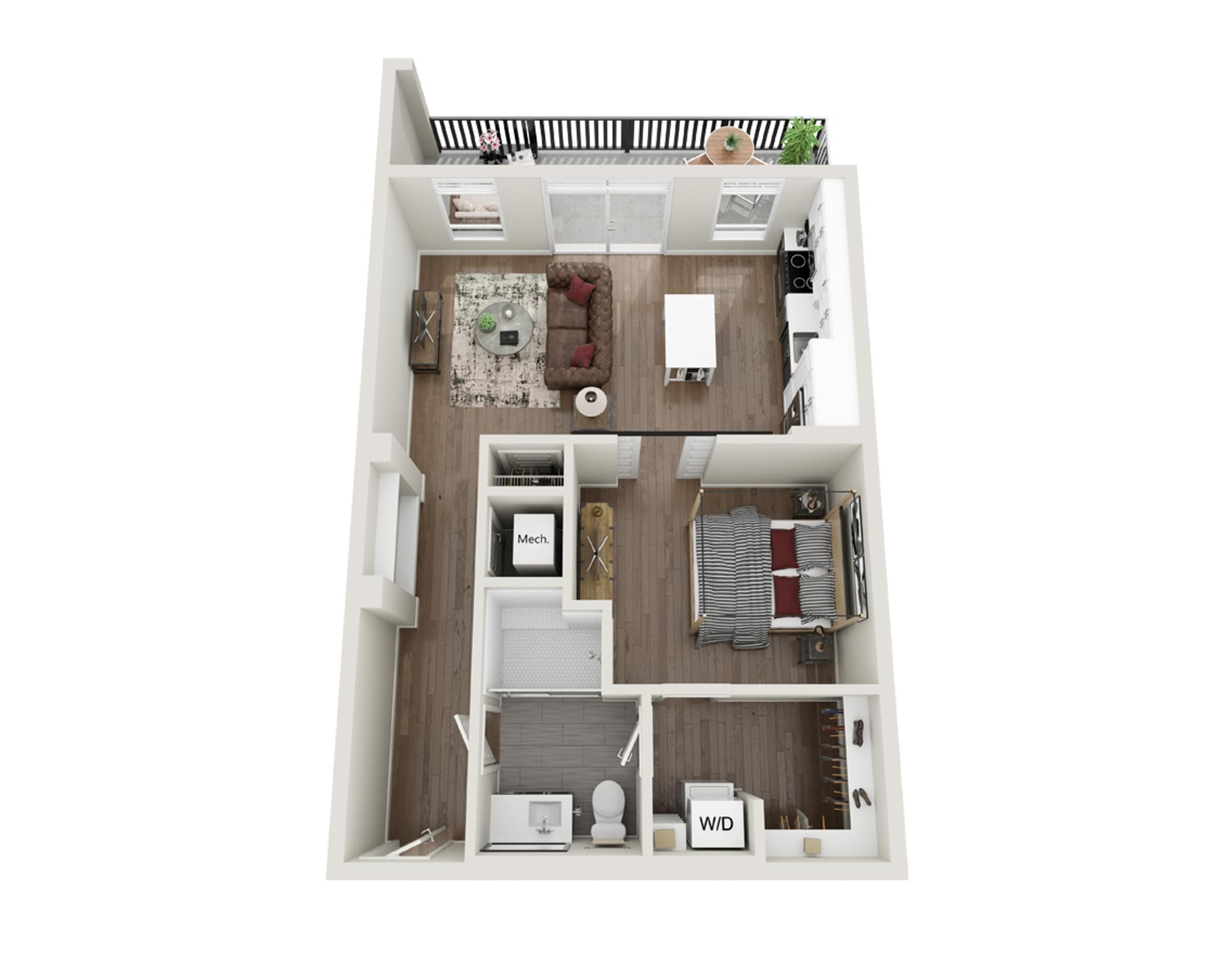 500 West Trade S3 Floor Plan