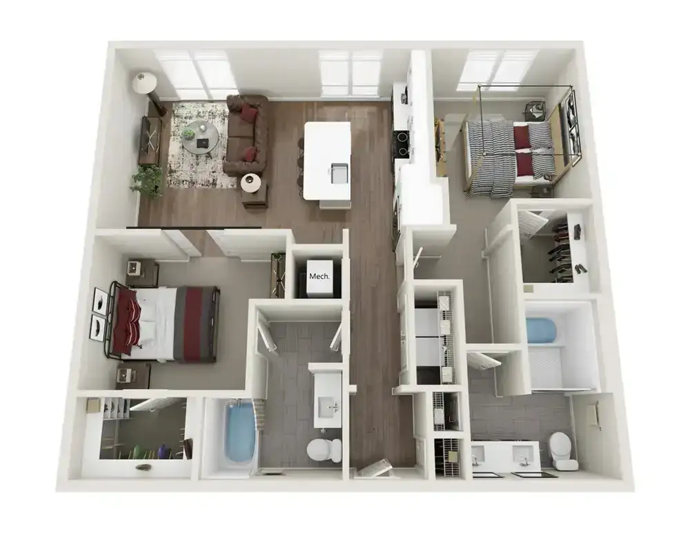2 Bedroom