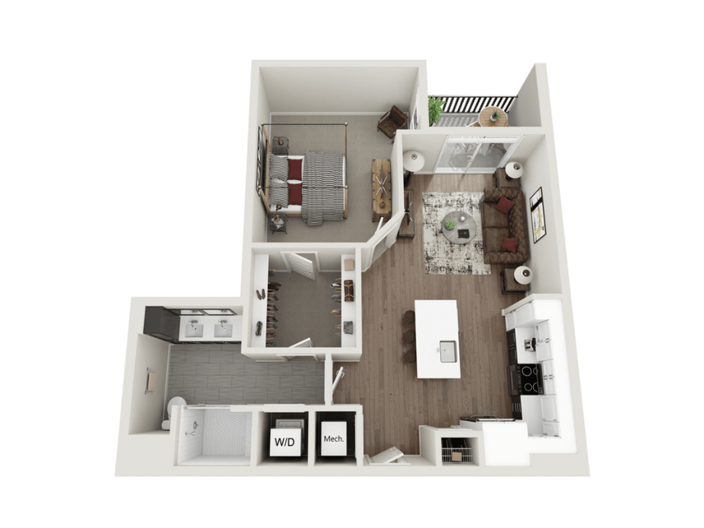 500 West Trade A4 Floor Plan