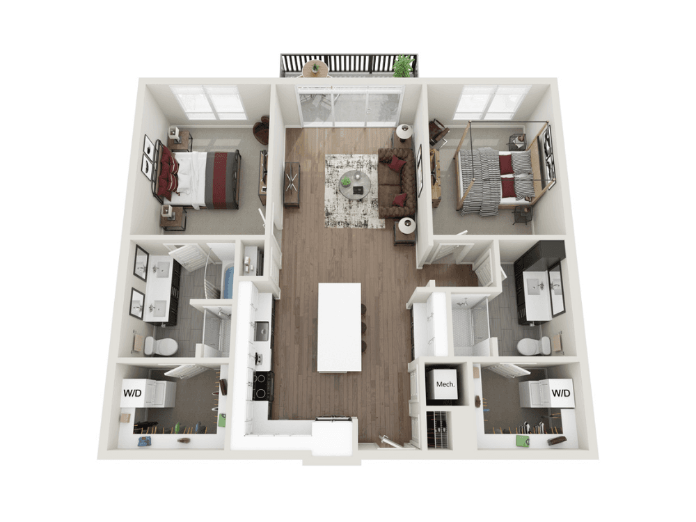 2 Bedroom