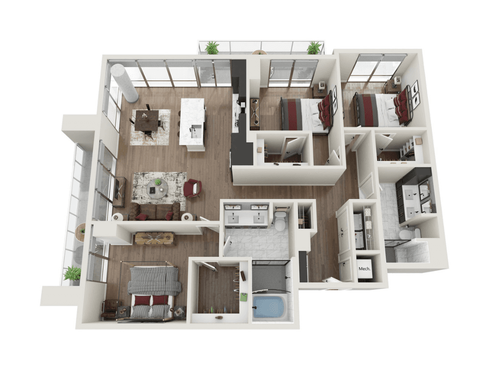 3 Bedroom
