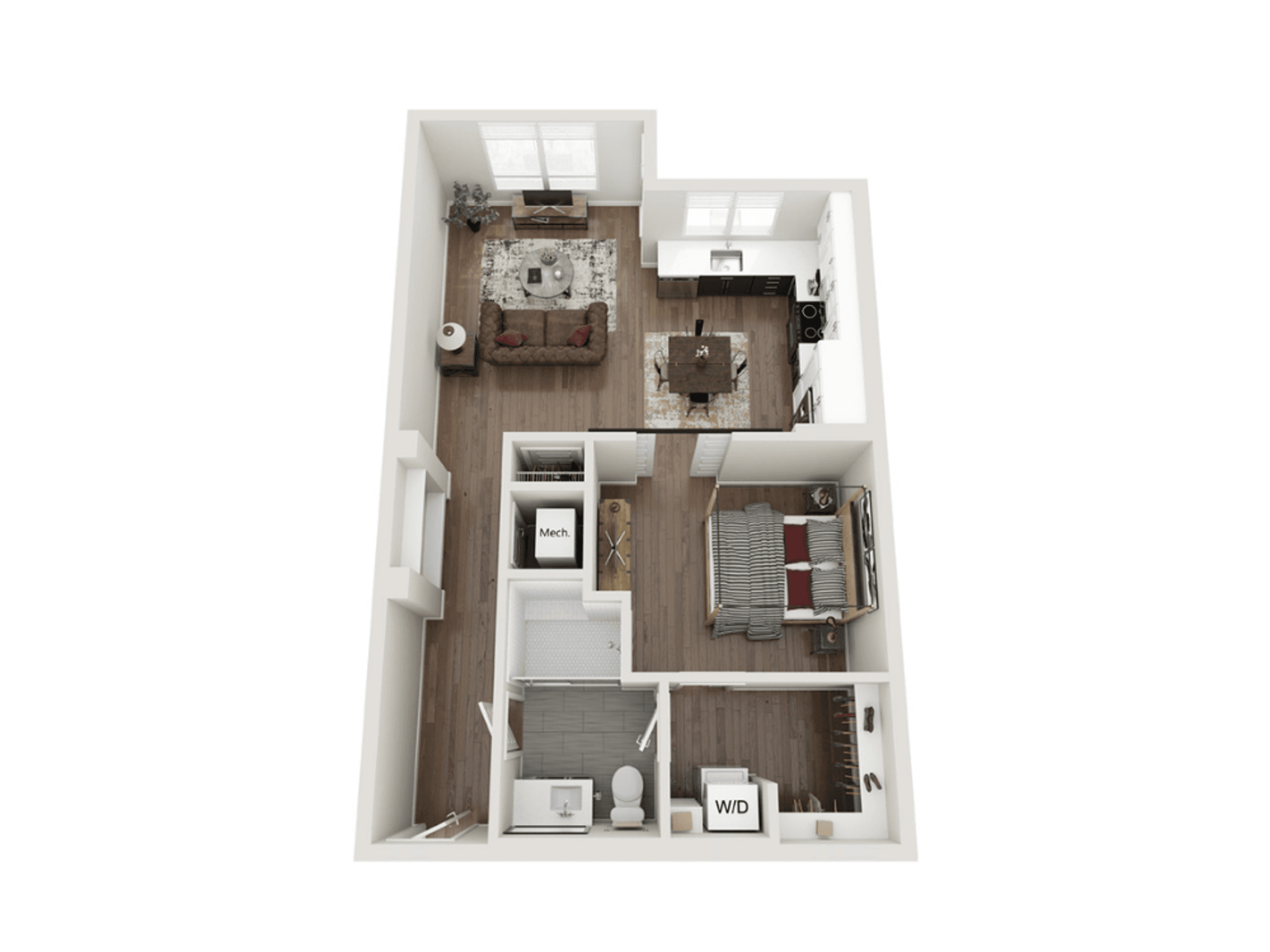 500 West Trade S3S Floor Plan