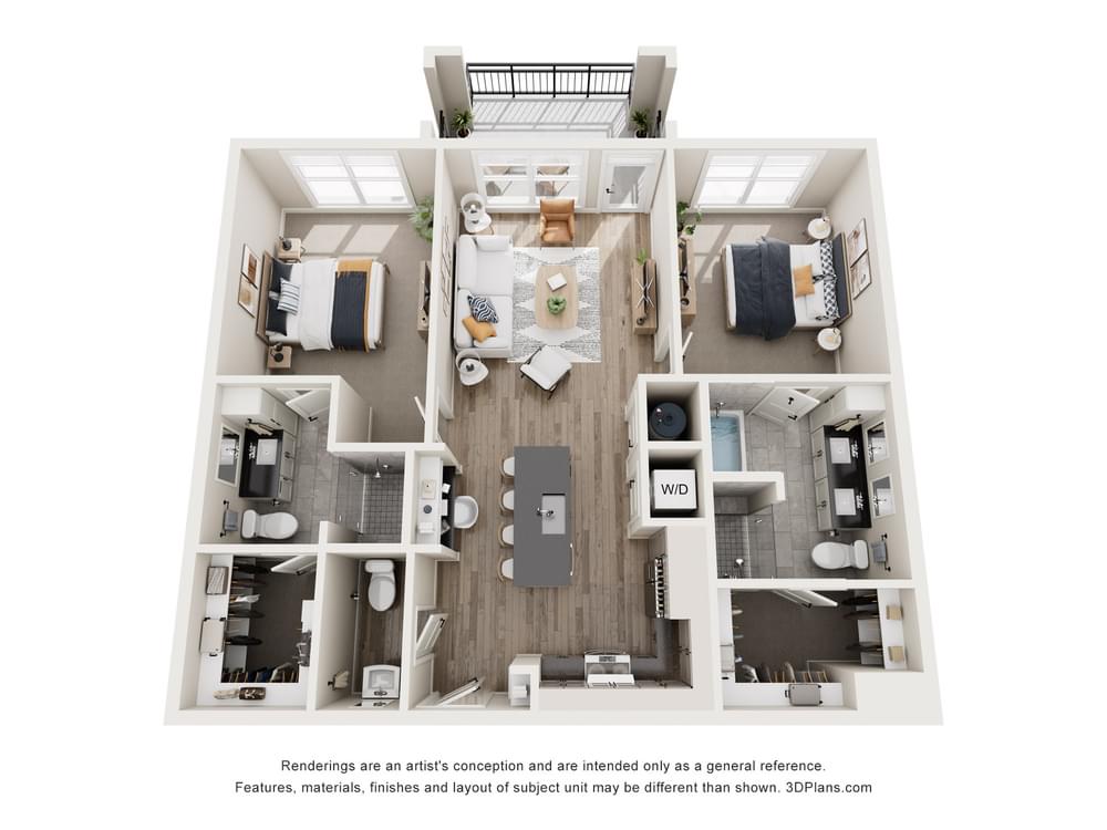 2 Bedroom