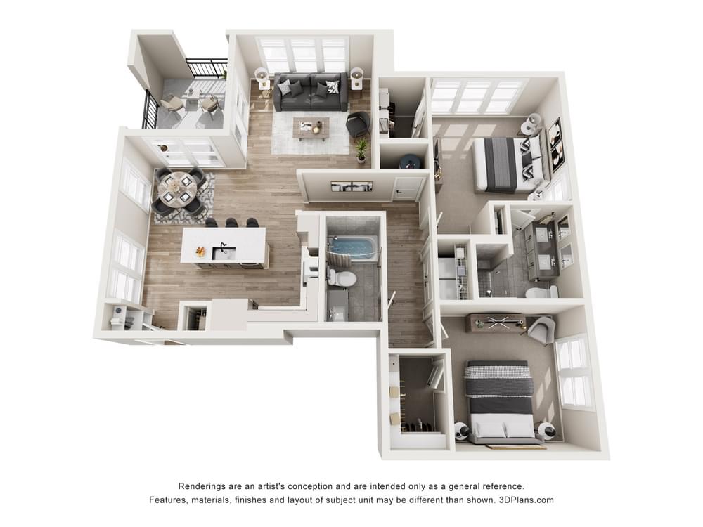 2 Bedroom