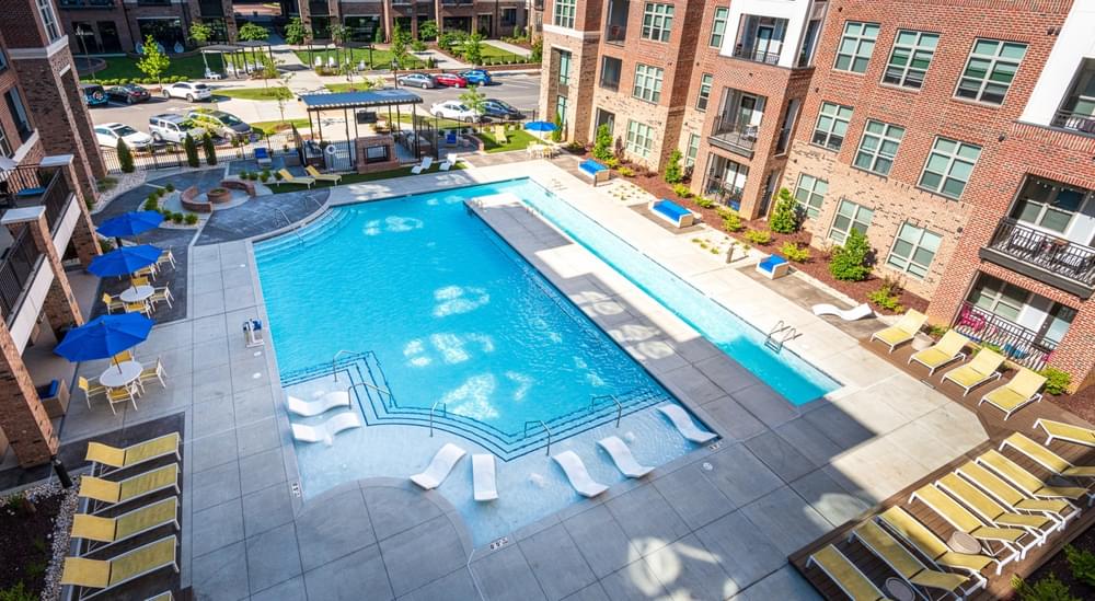 Resort inspired pool