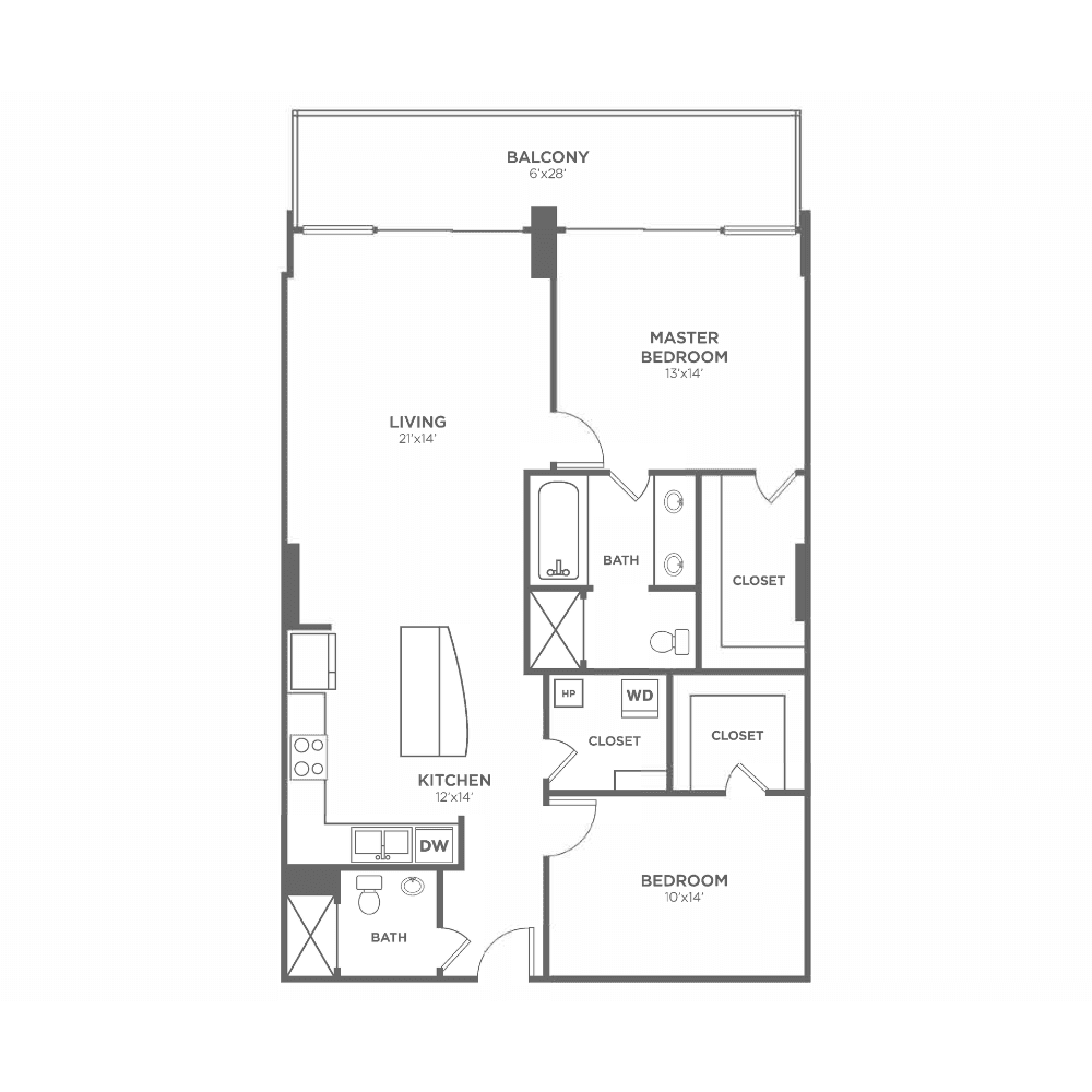 2 Bedroom